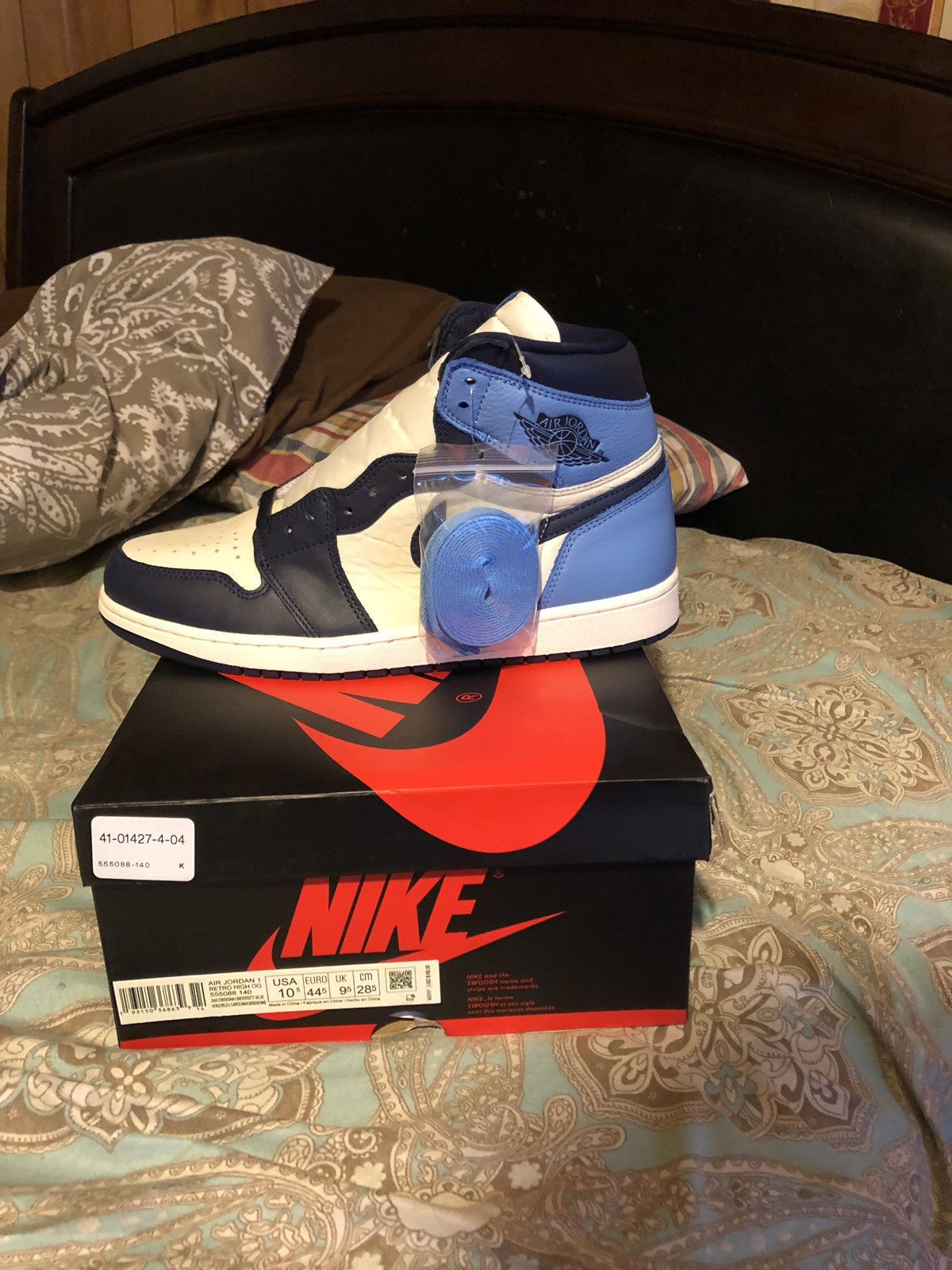 jordan 1 obsidian grailed