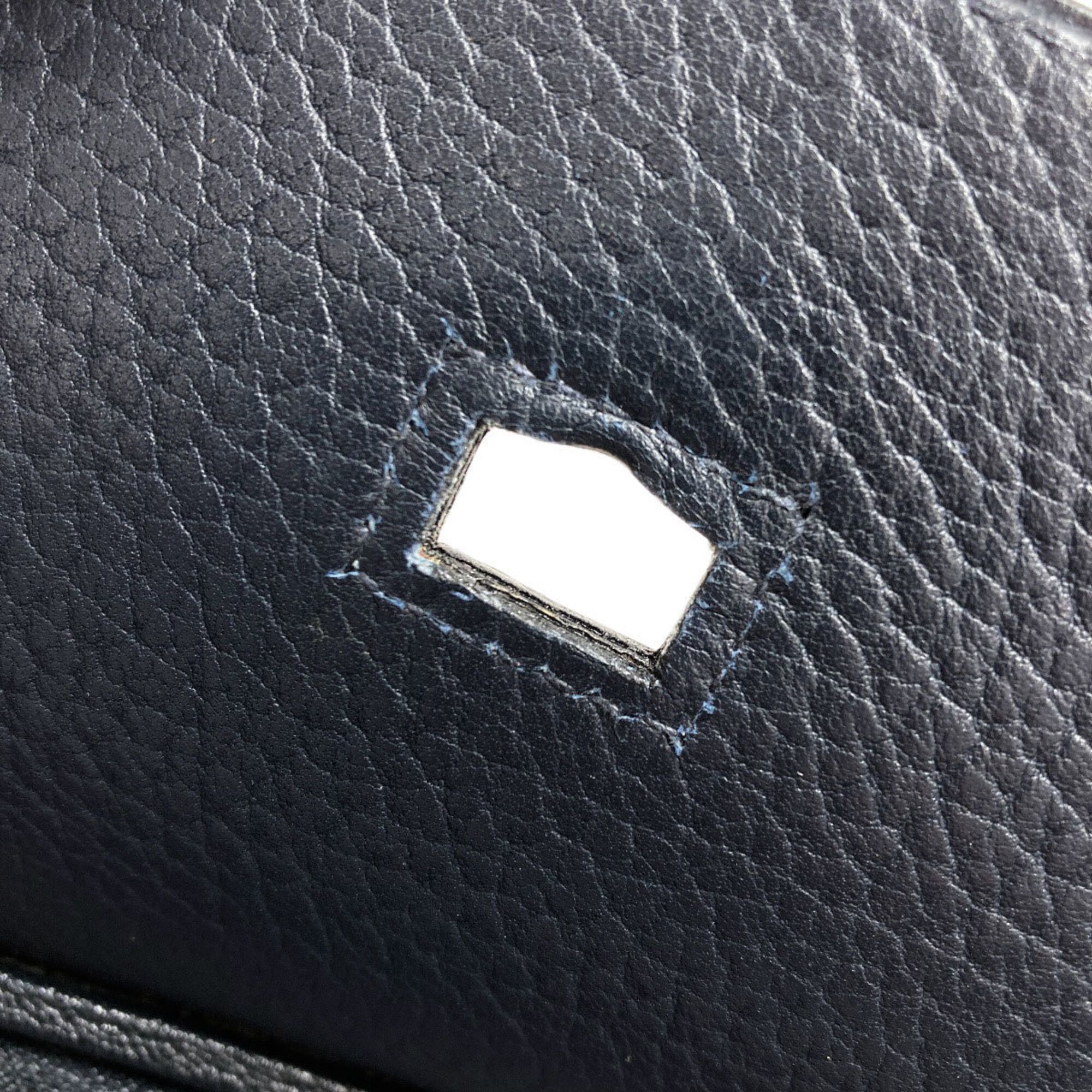 Hermes Hermes Birkin 40 Blue Indigo Gold Hardware Handbag Ardennes Women's HERMES Size ONE SIZE - 16 Thumbnail