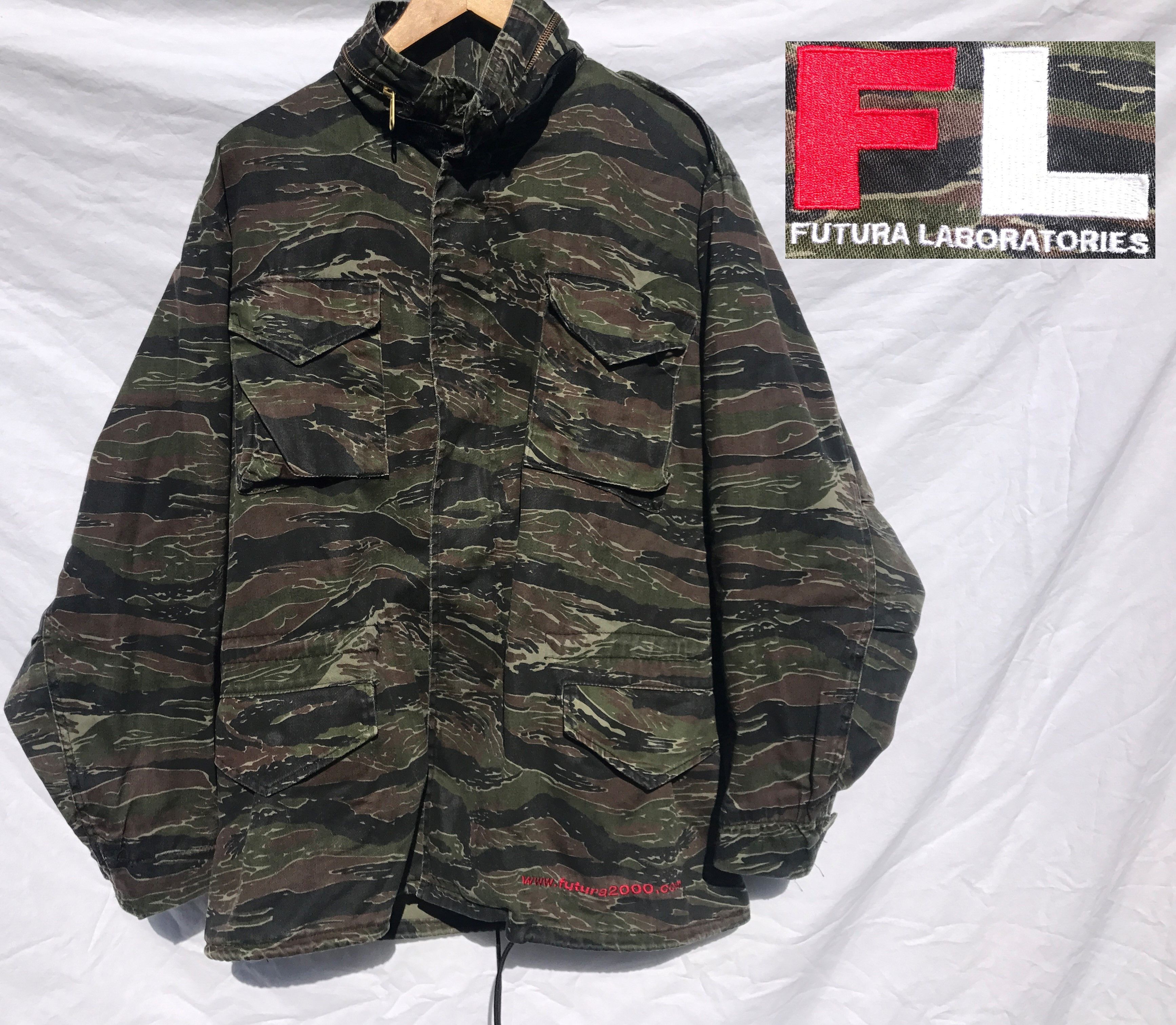 Futura Futura laboratories unkle hoodie 2000 Recon bape