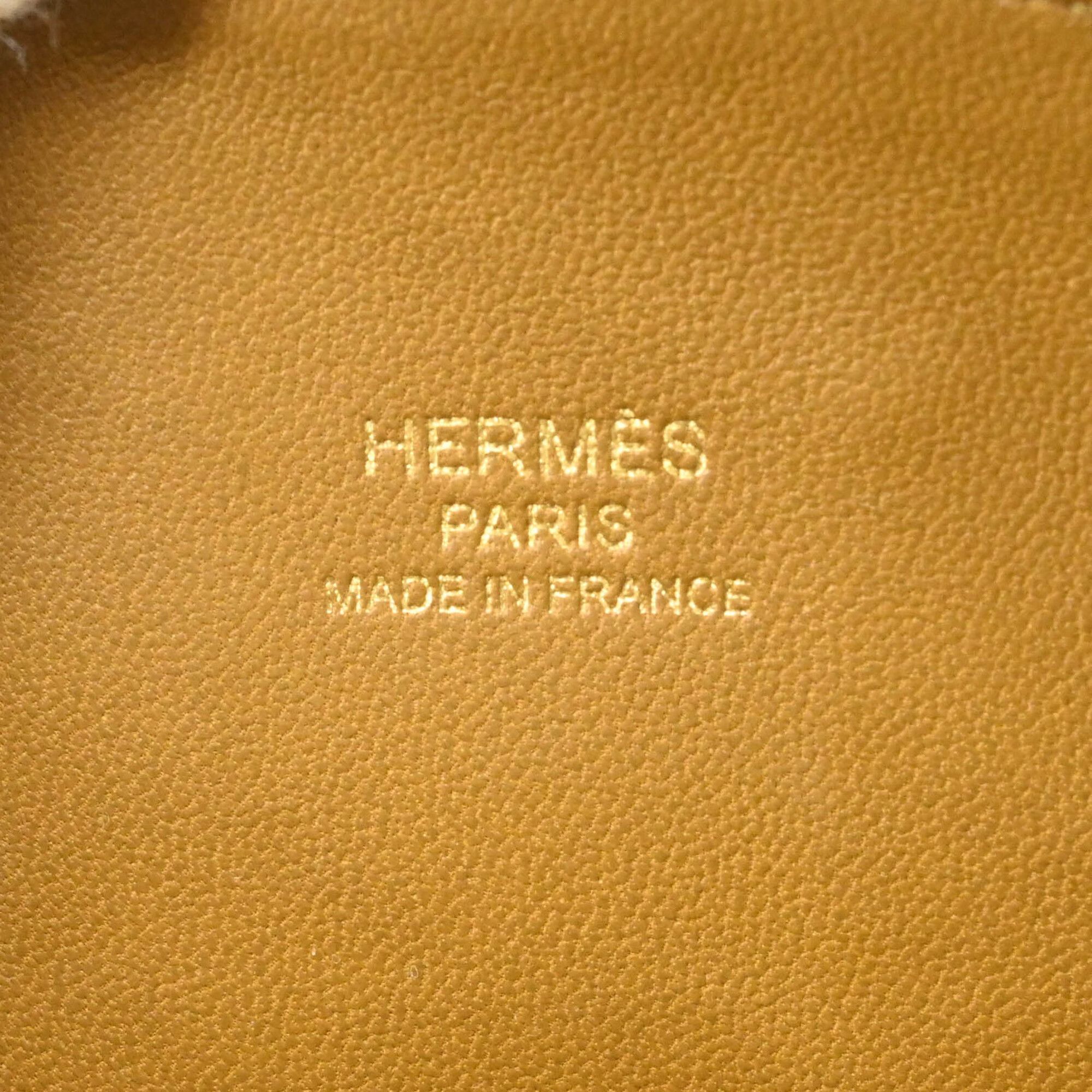 Hermes HERMES Bolide 1923 Mini Handbag Shoulder Bag Chevre Leather Sesame Brown Size ONE SIZE - 12 Thumbnail