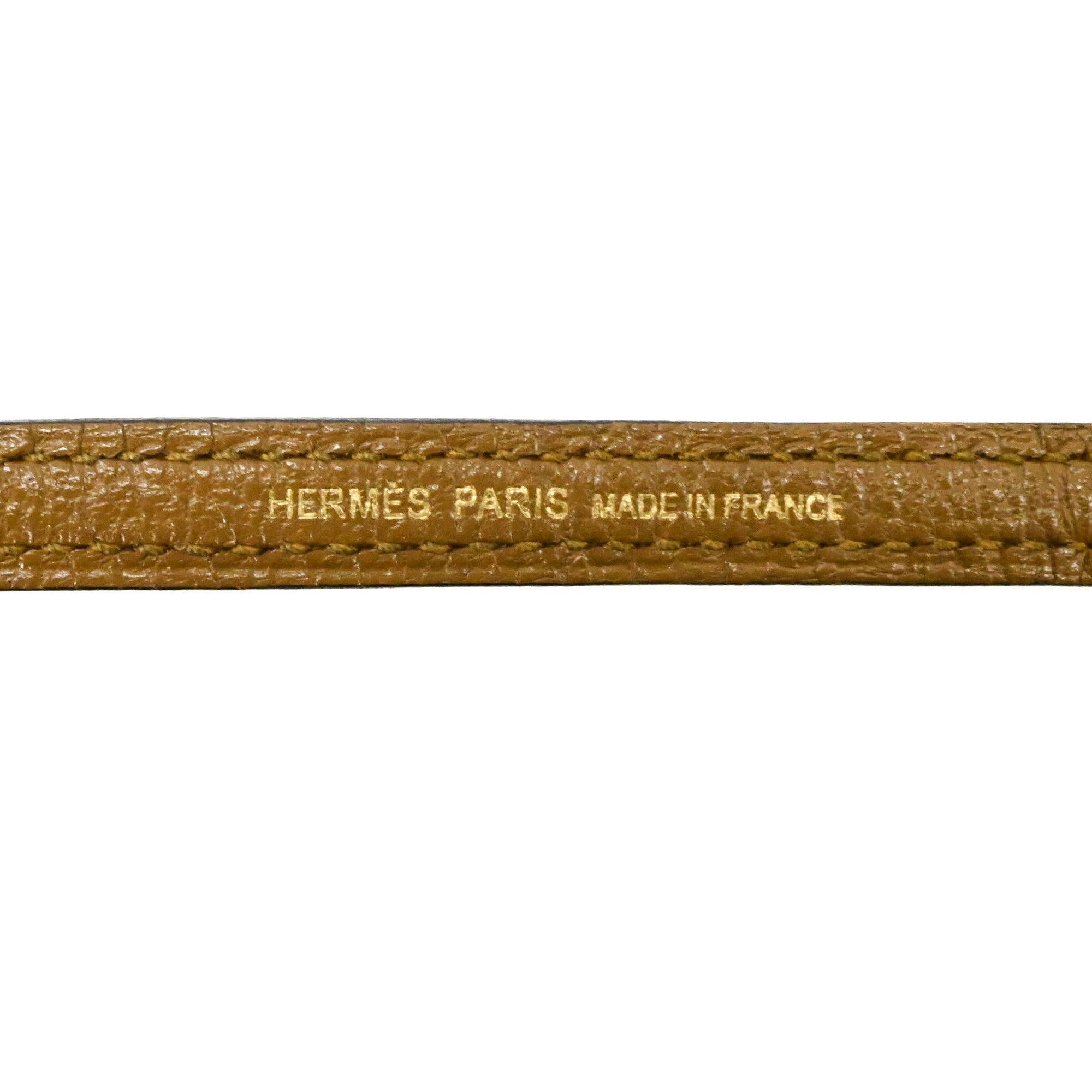 Hermes HERMES Bolide 1923 Mini Handbag Shoulder Bag Chevre Leather Sesame Brown Size ONE SIZE - 15 Thumbnail