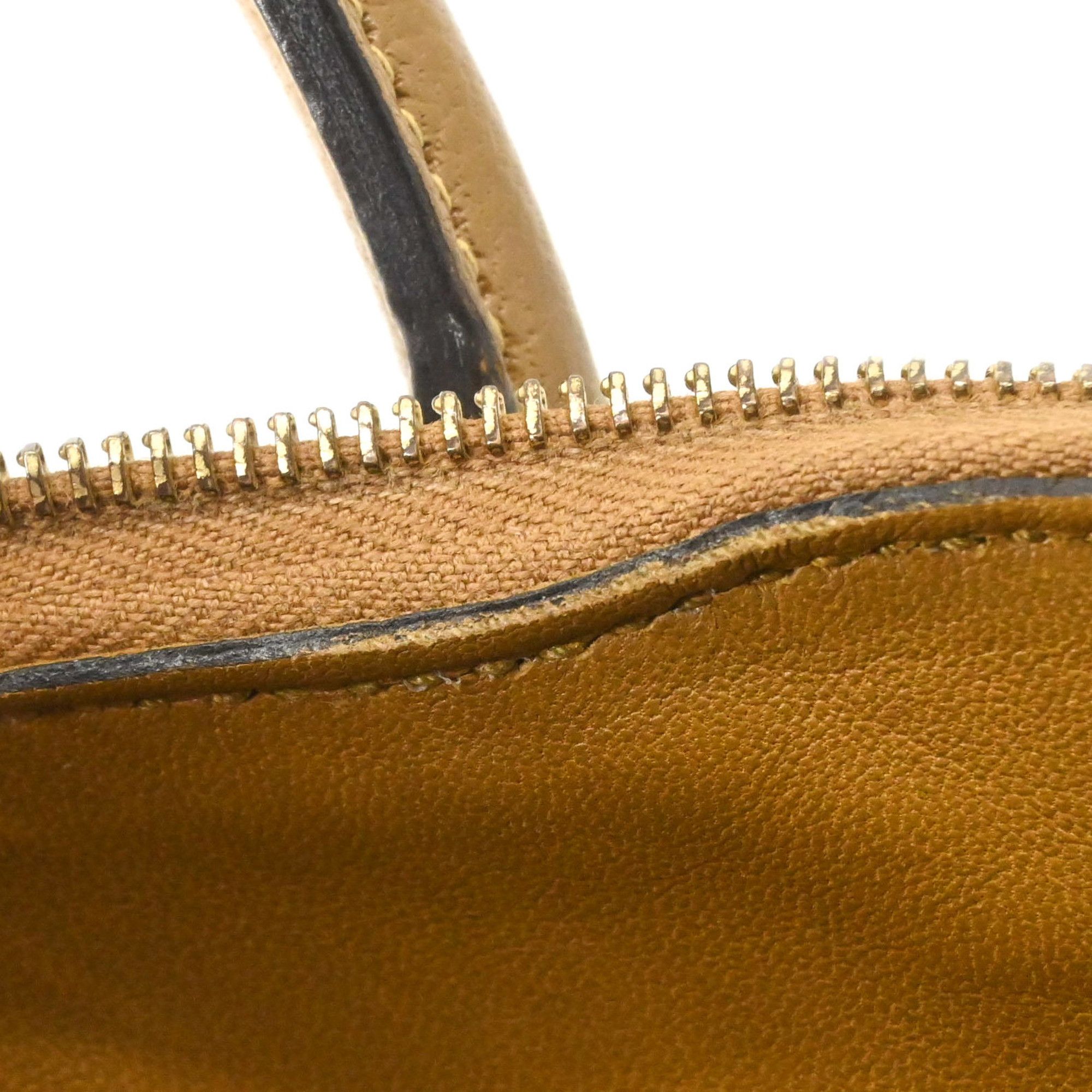 Hermes HERMES Bolide 1923 Mini Handbag Shoulder Bag Chevre Leather Sesame Brown Size ONE SIZE - 14 Thumbnail