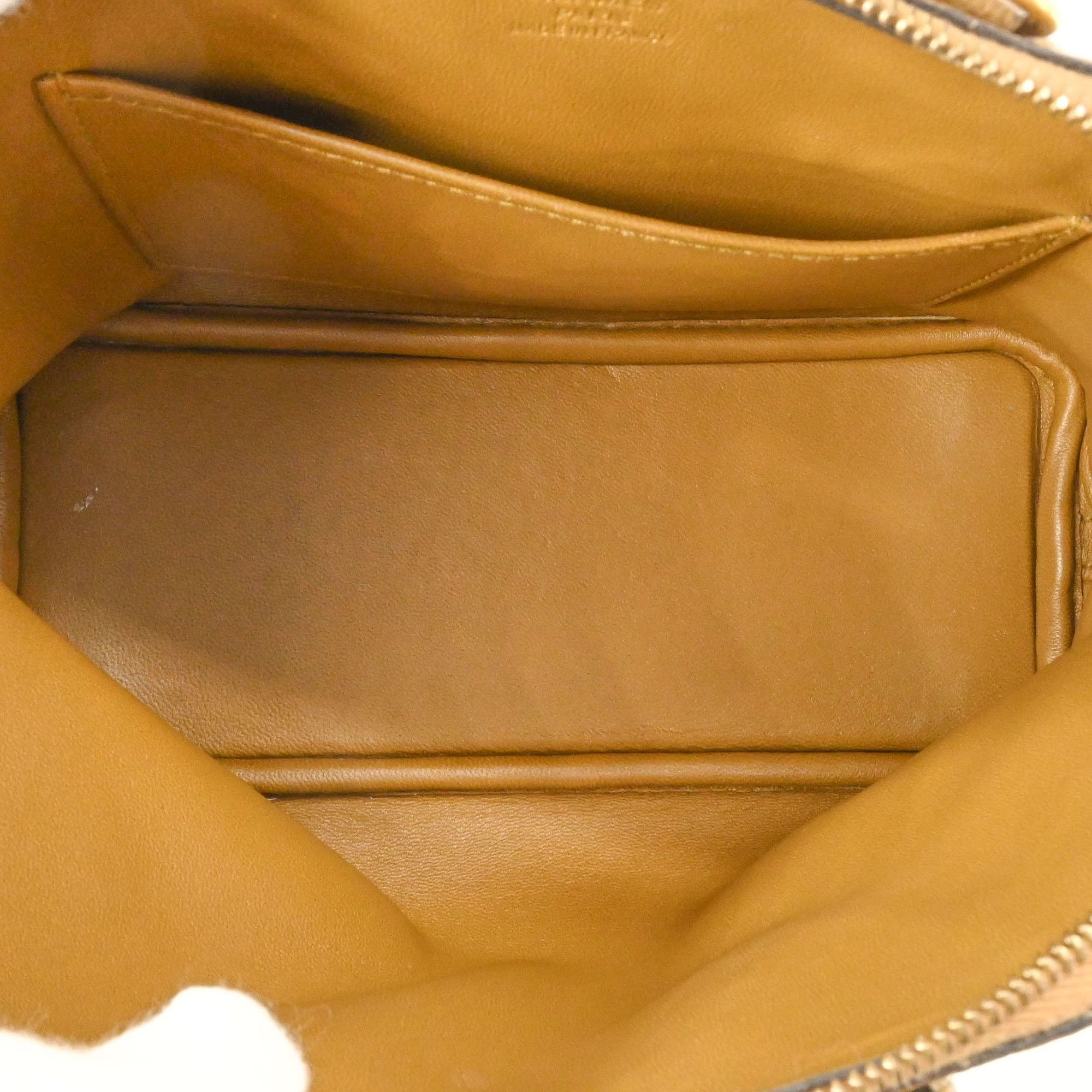 Hermes HERMES Bolide 1923 Mini Handbag Shoulder Bag Chevre Leather Sesame Brown Size ONE SIZE - 11 Thumbnail