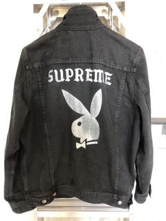 Playboy Supreme Denim Jacket | Grailed