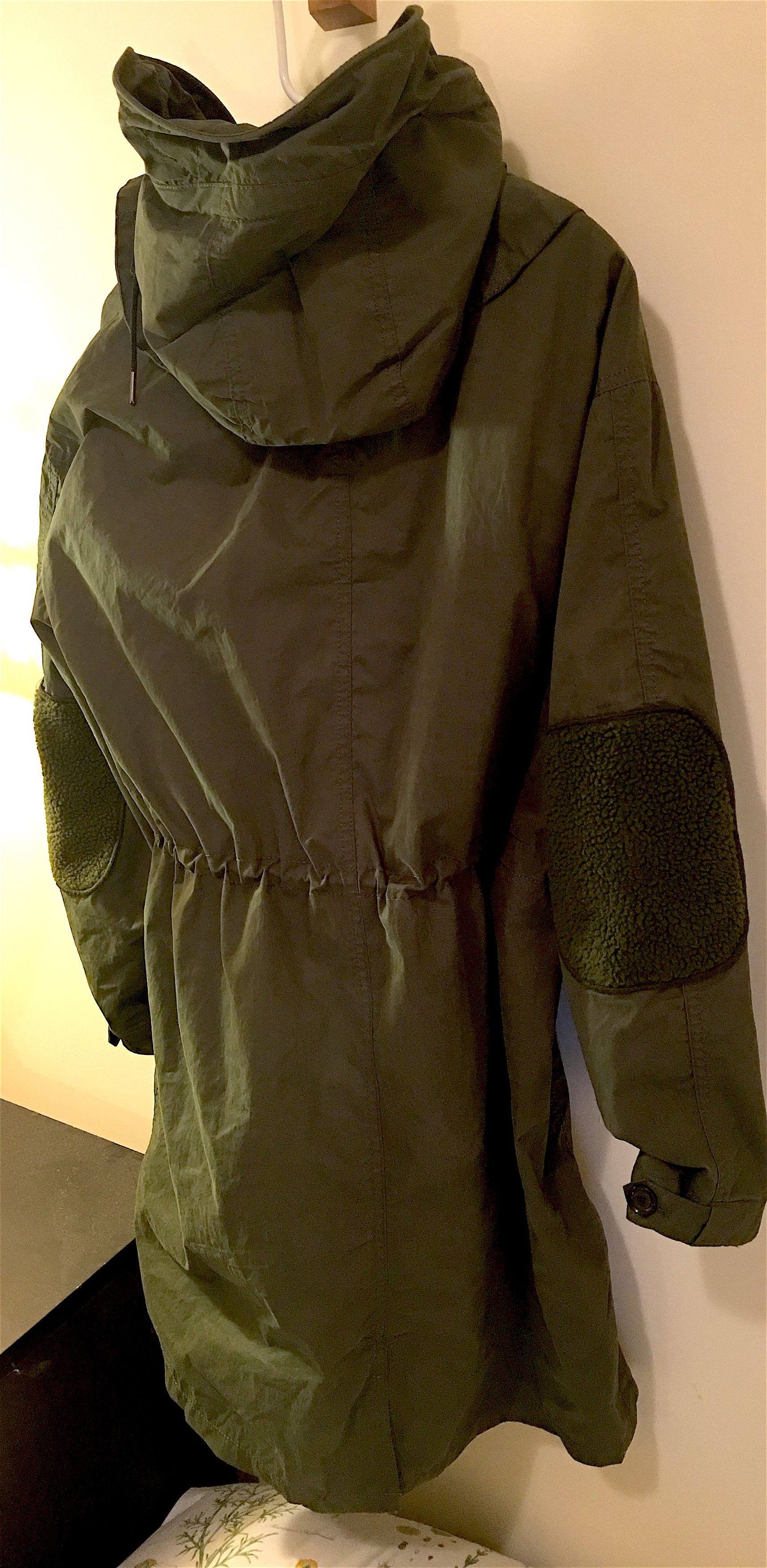 Zara fishtail parka sales