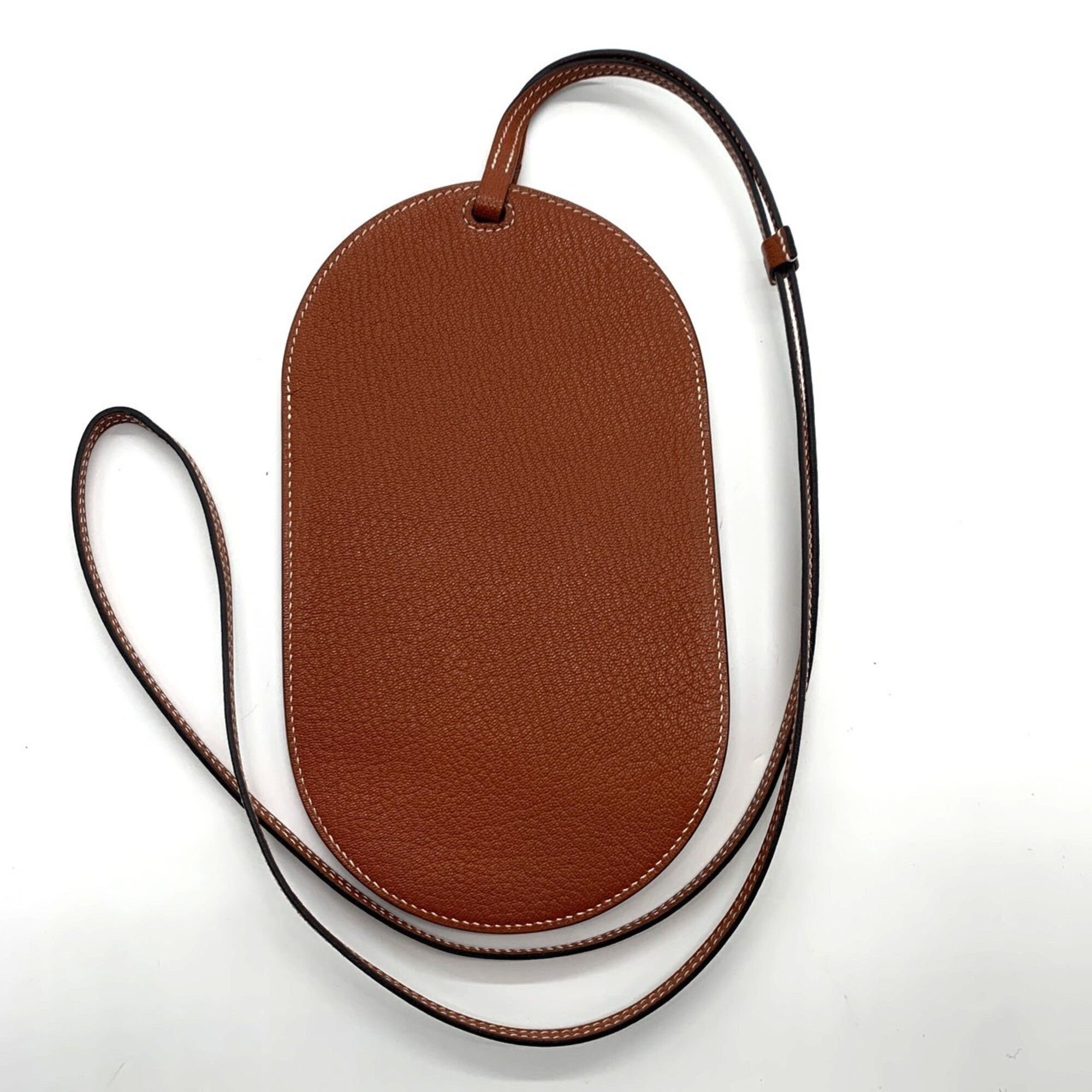 Hermes Hermes In the Loop To Go Wink GM Phone Case Pouch Pochette Shoulder Bag Cuivre Brown Chevre Leather HERMES Size ONE SIZE - 2 Thumbnail