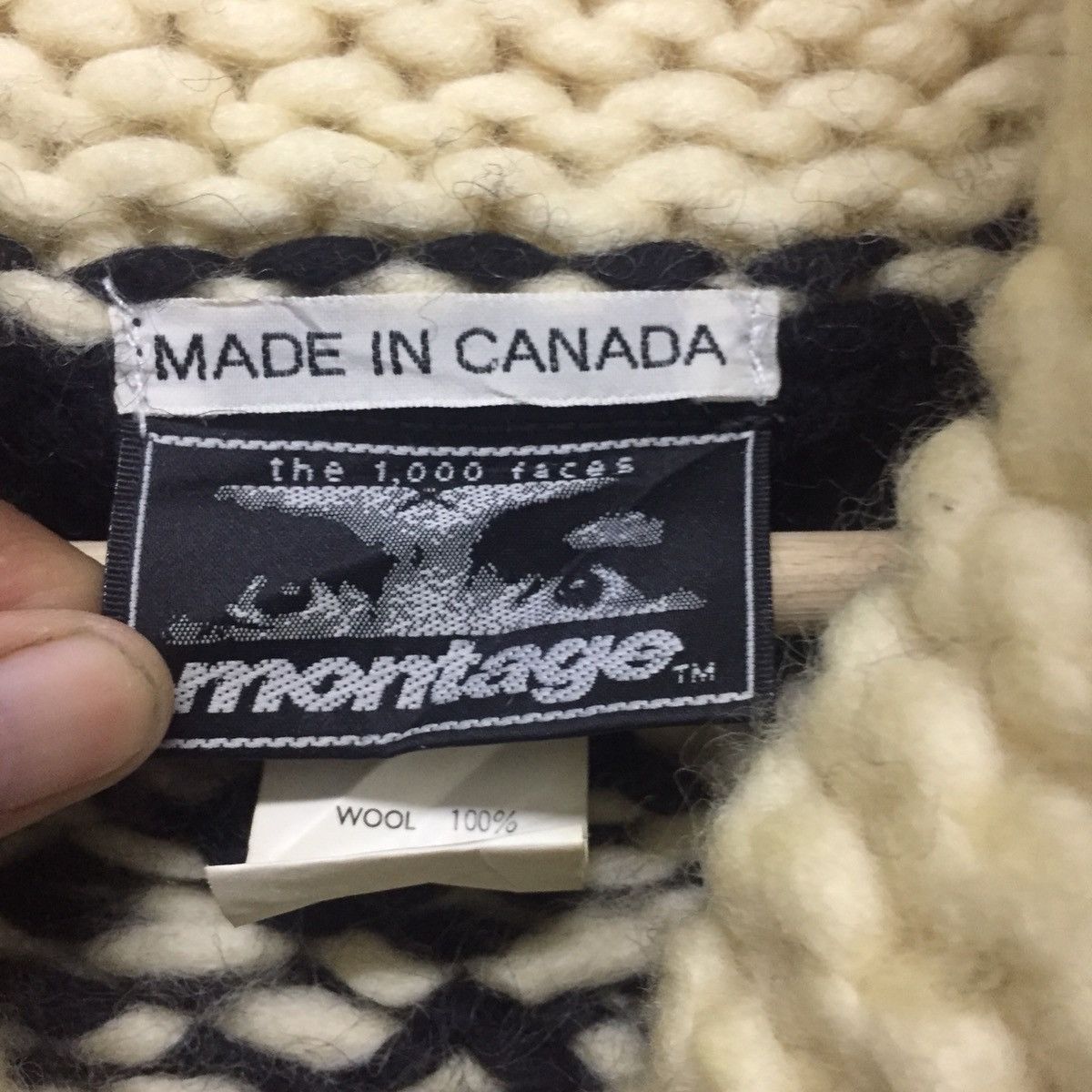 Japanese Brand Vintage Montage Japan Wool Sweaters Size US M / EU 48-50 / 2 - 5 Thumbnail