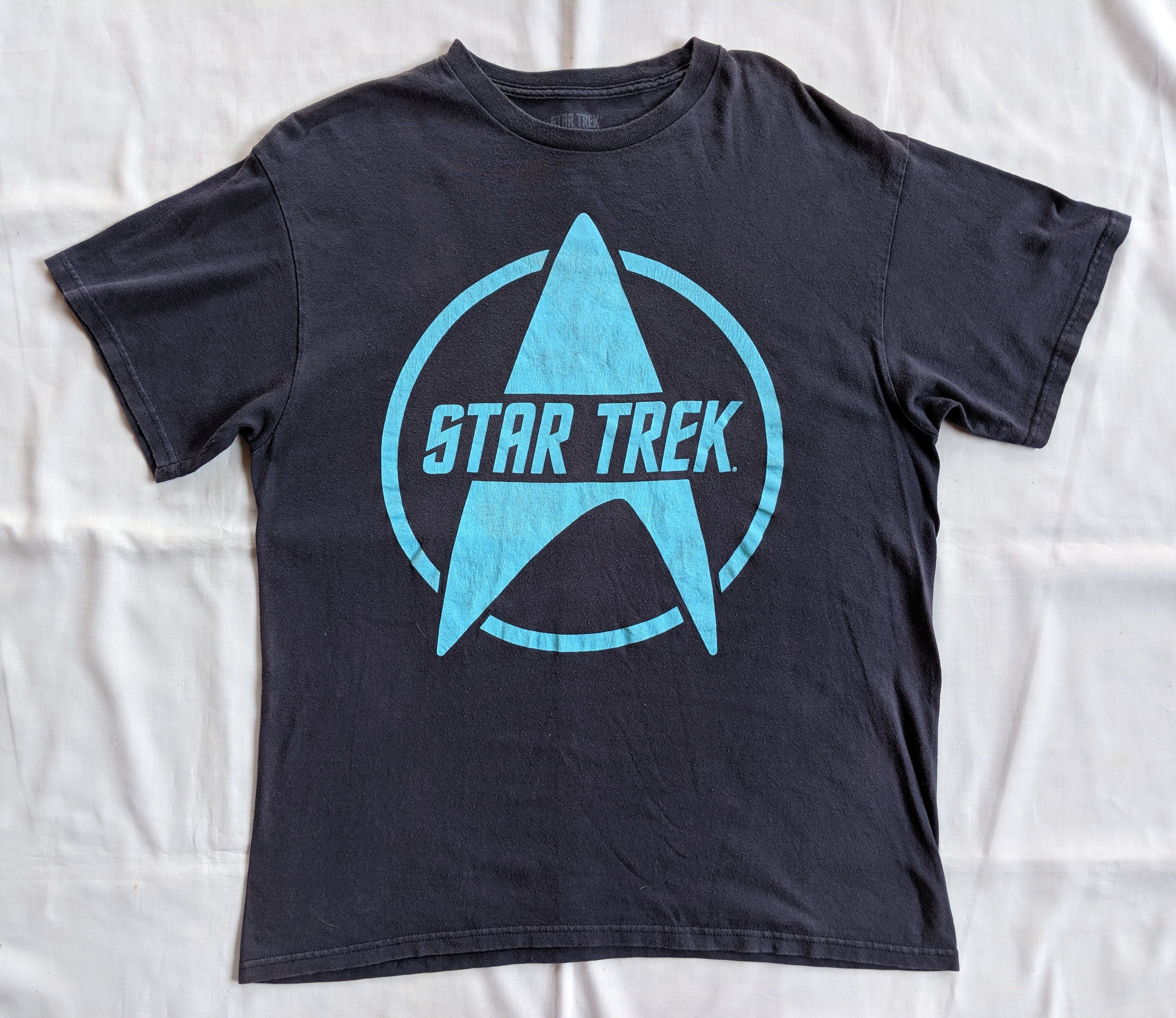 Legendary movie vintage STAR TREK big logo Menswear