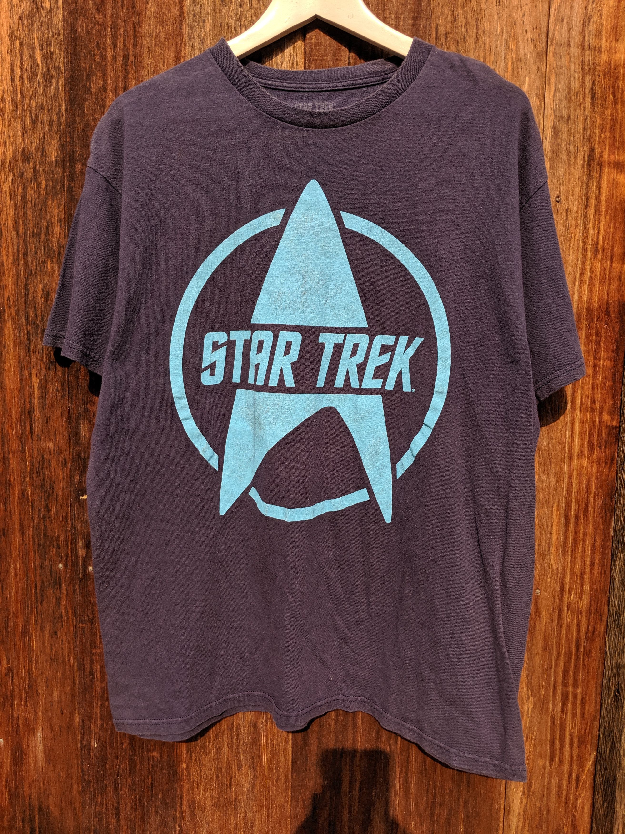 Legendary movie vintage STAR TREK big logo Menswear