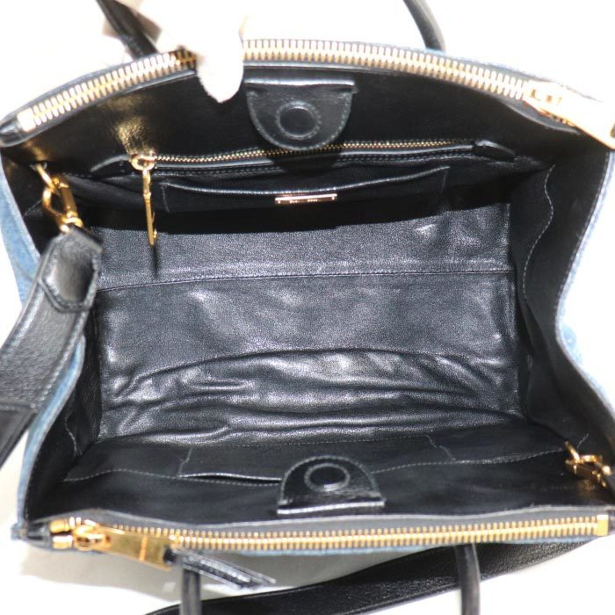 Miu Miu Miu Miu MIUMIU denim biker handbag, blue, RN1031, women's. Size ONE SIZE - 4 Thumbnail