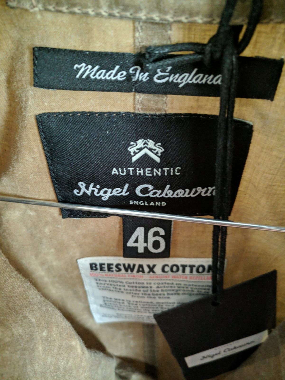 Nigel Cabourn Nigel Cabourn Japanese Shirt Jacket Beeswax Size US S / EU 44-46 / 1 - 4 Thumbnail