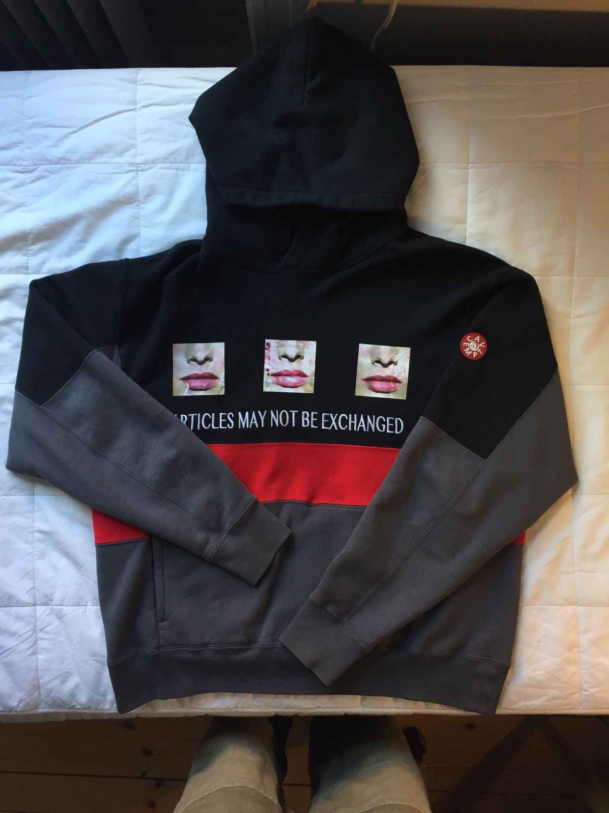 Cav Empt Cav Empt Policy Hoodie Grailed