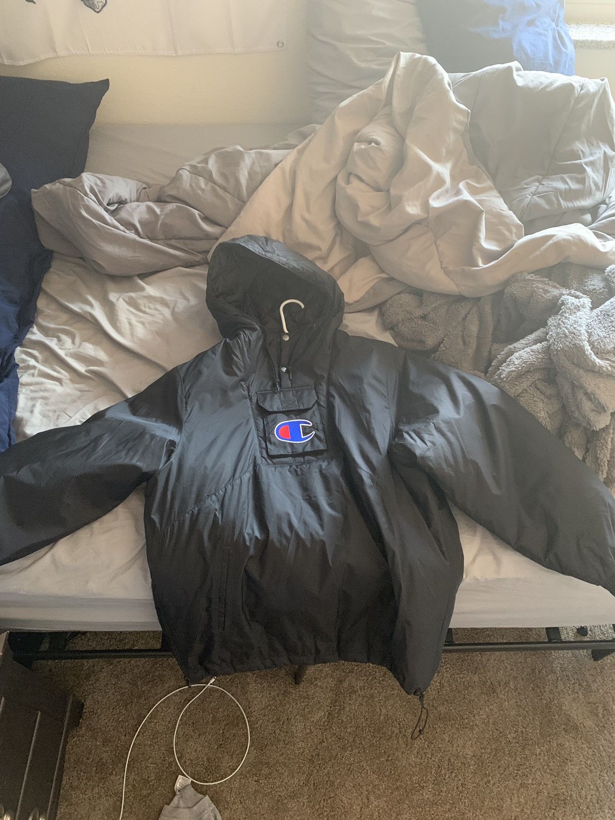 Champion Supreme Pullover Parka | Grailed