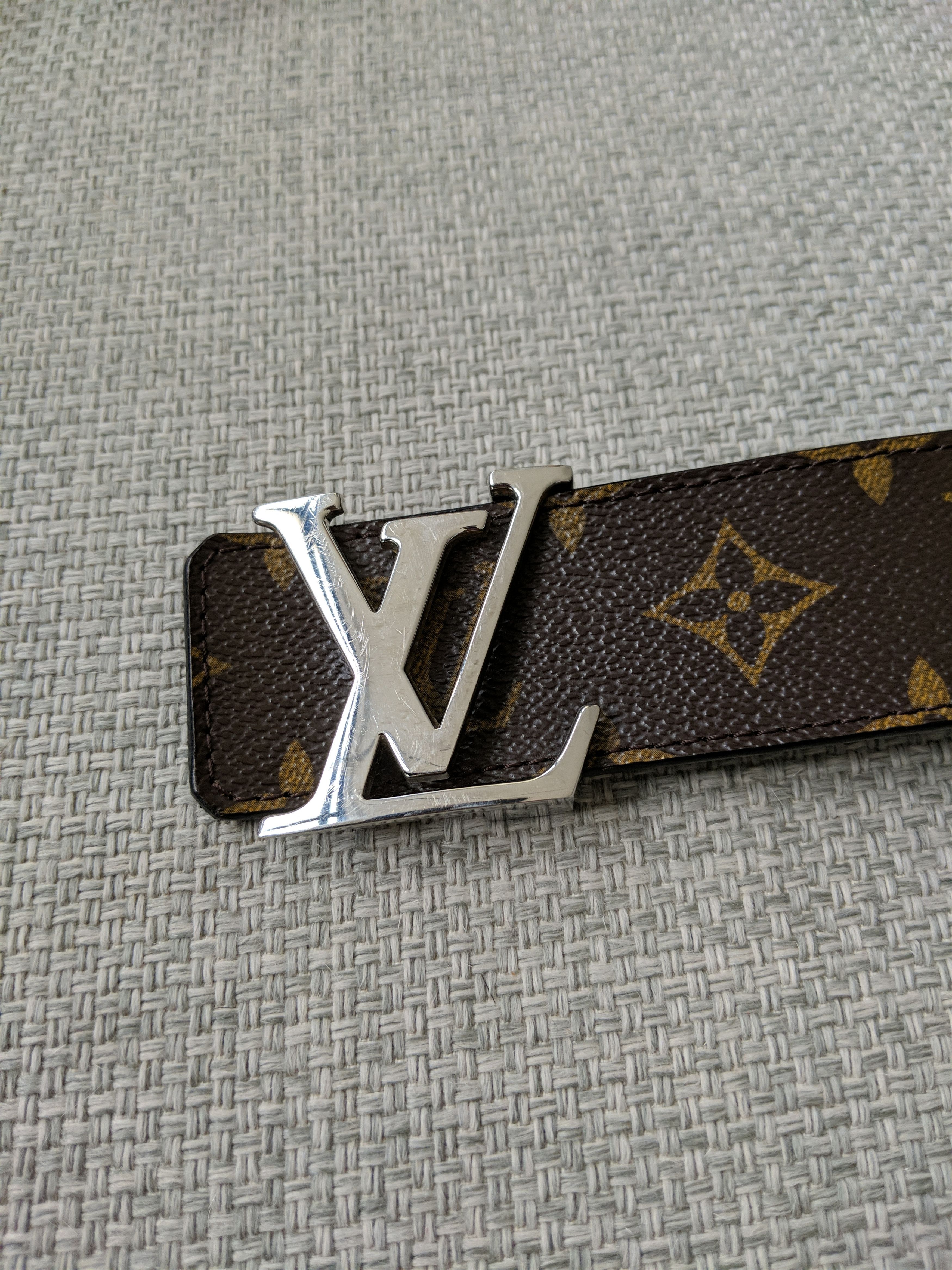 Louis Vuitton Louis Vuitton reversible Monogram Belt Size 36 - 2 Thumbnail