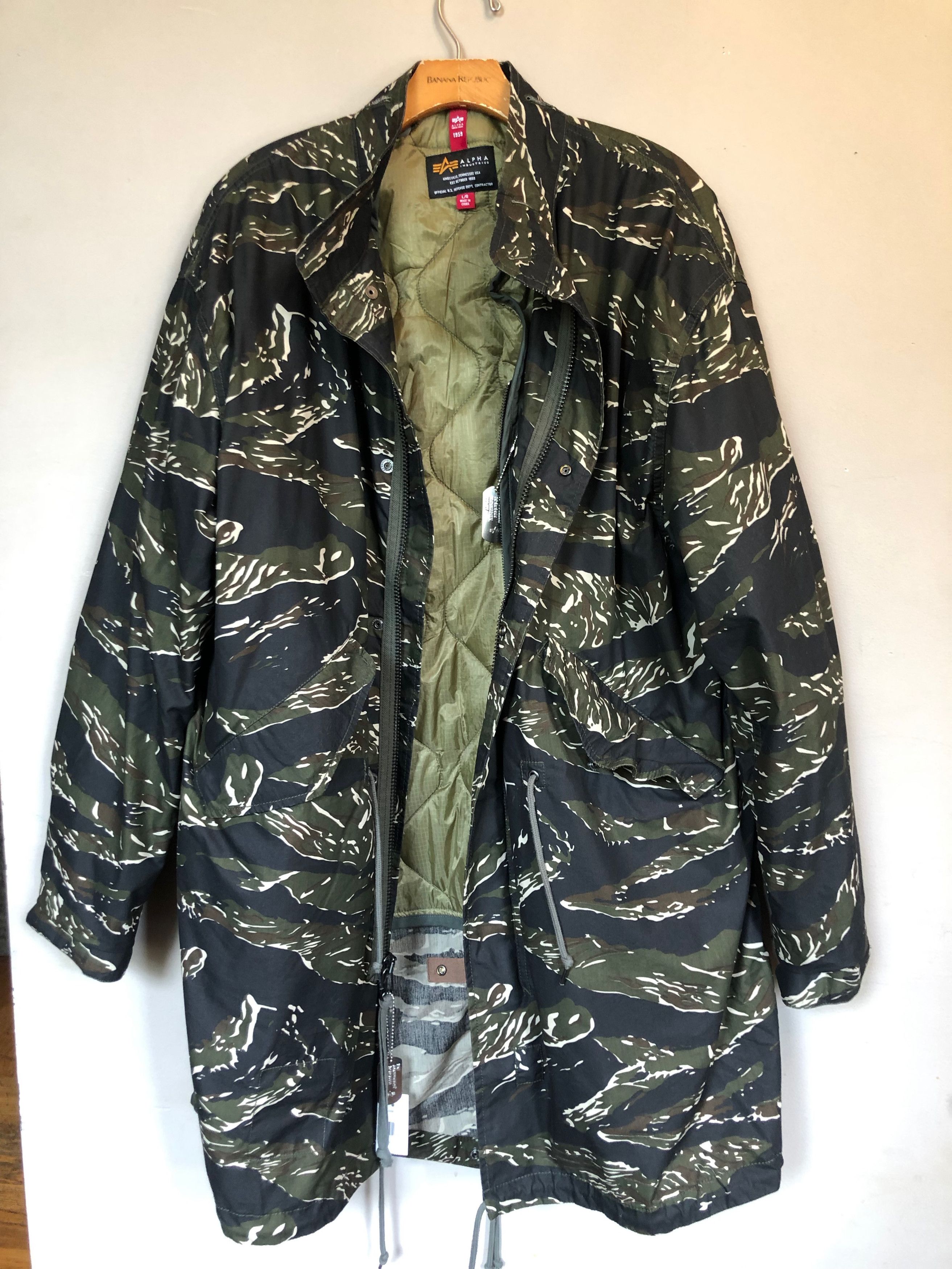 Defender fishtail parka and liner sales