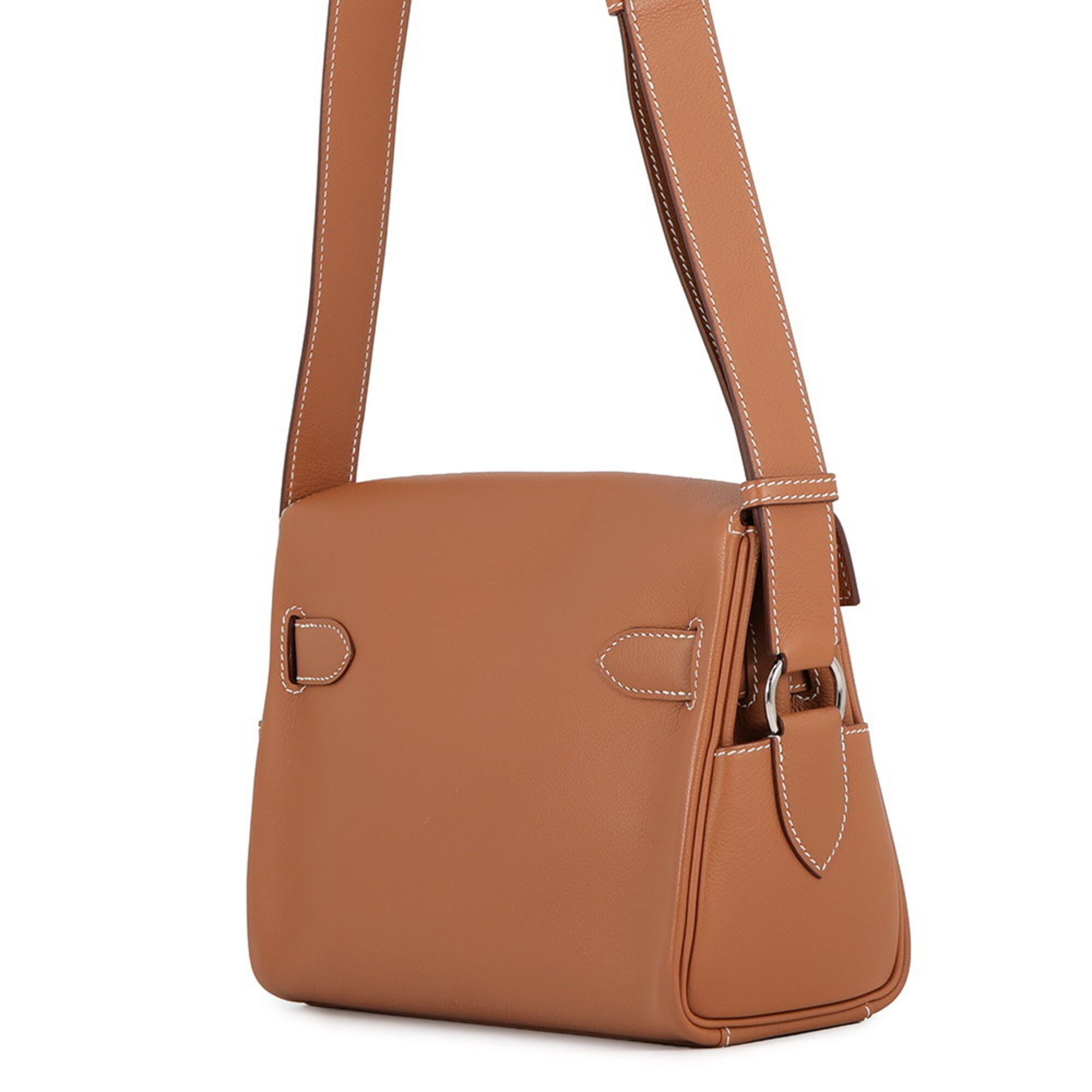 Hermes Hermes Kelly PM Gold Evercolor K stamp HERMES handbag Size ONE SIZE - 2 Thumbnail