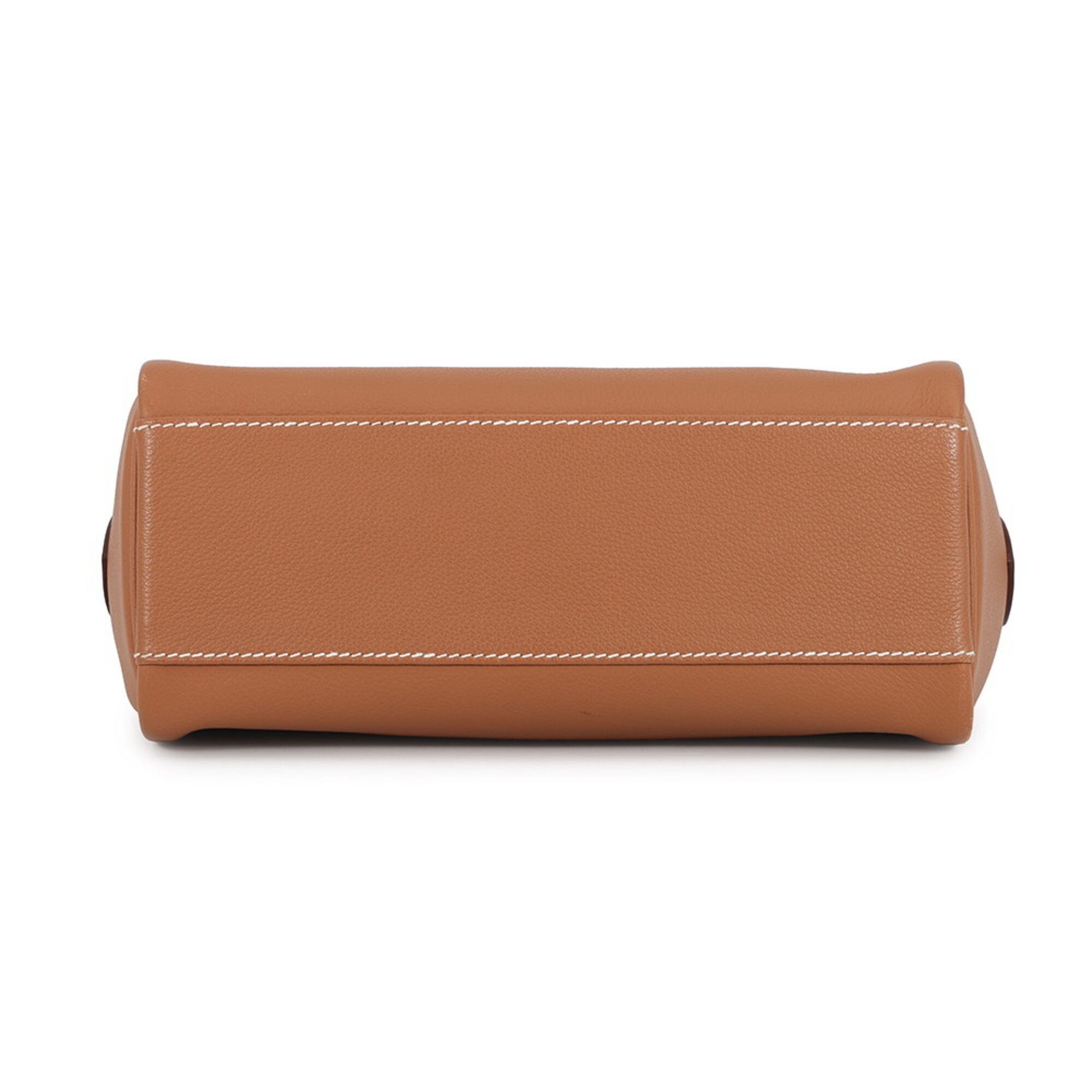 Hermes Hermes Kelly PM Gold Evercolor K stamp HERMES handbag Size ONE SIZE - 3 Thumbnail