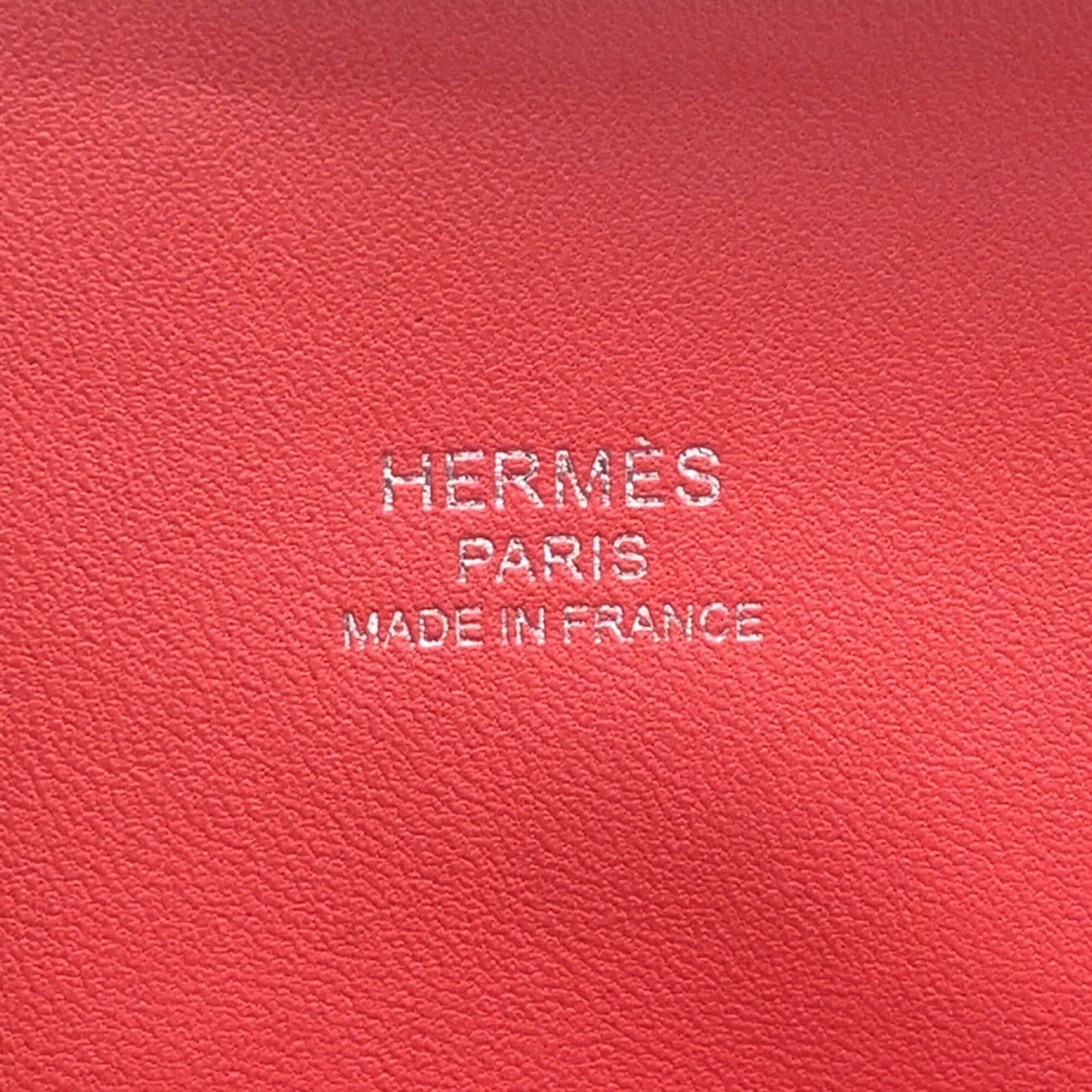 Hermes Hermes Bolide 1923 Mini Rose Extreme Chevre Mysore B stamp HERMES 2-way shoulder bag handbag Size ONE SIZE - 12 Thumbnail