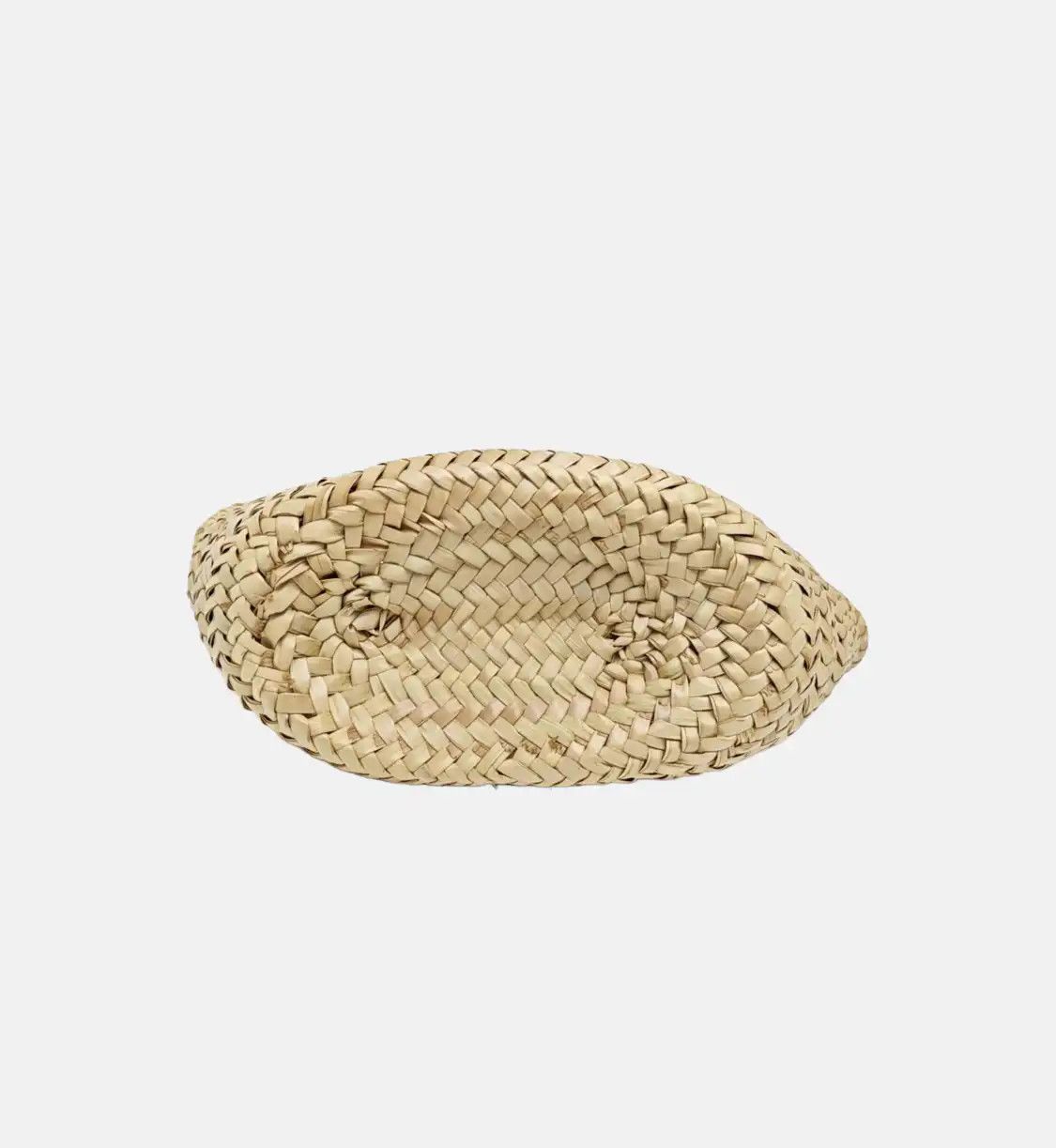 Celine CELINE TEEN TRIOMPHE CELINE CLASSIC beige straw woven shoulder bag Size ONE SIZE - 7 Thumbnail