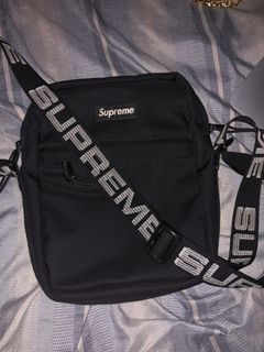 Supreme SS18 Shoulder Crossbody Bag Black