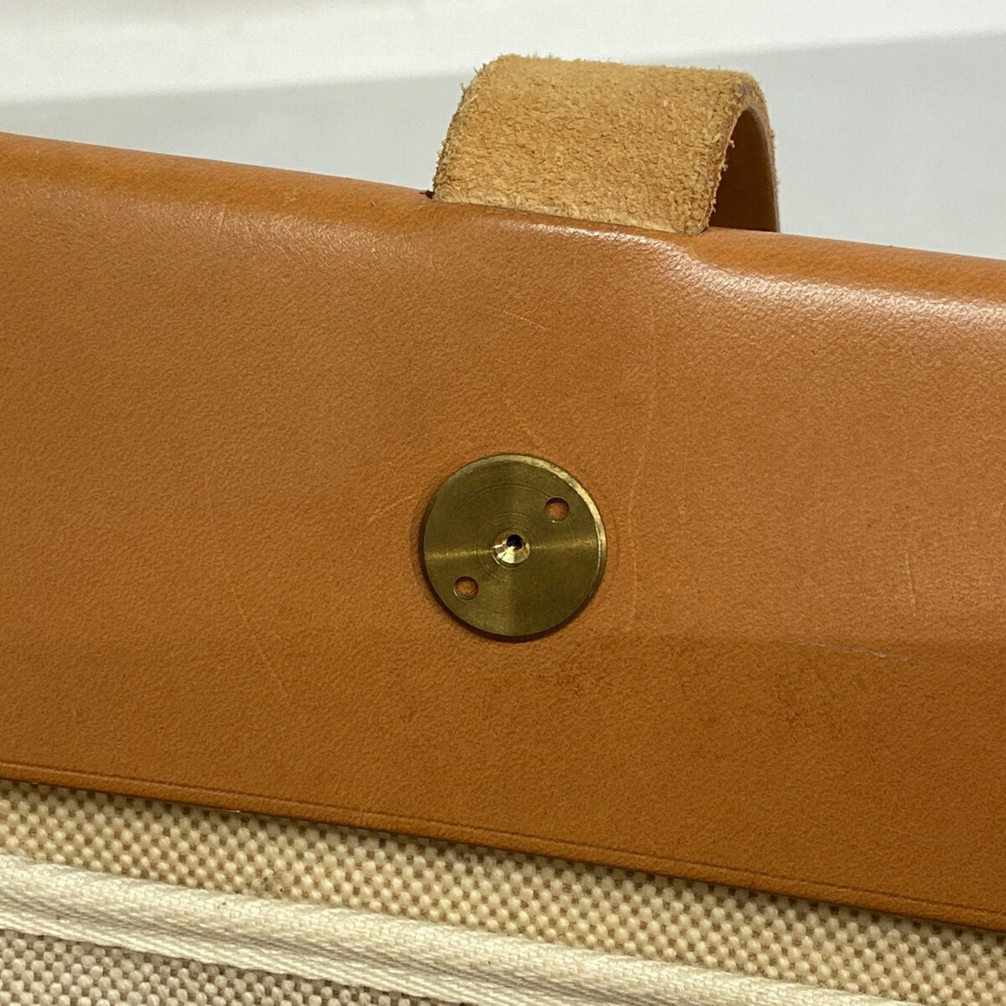 Hermes Hermes Bag/Tote Bag Herbag Cabas Toile H Natural □F Stamp Women's Size ONE SIZE - 9 Thumbnail