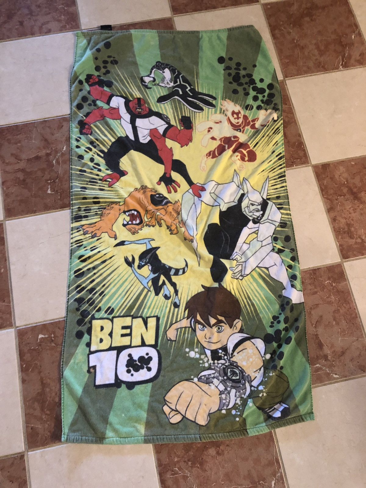 2000’s Ben 10 Beach Towel