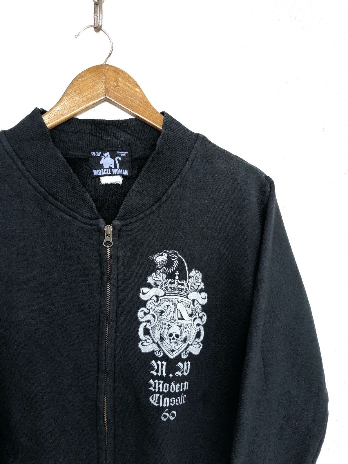 Hysteric Glamour RARE Miracle Woman for Hysteric Zipper Sweater Size US S / EU 44-46 / 1 - 3 Thumbnail