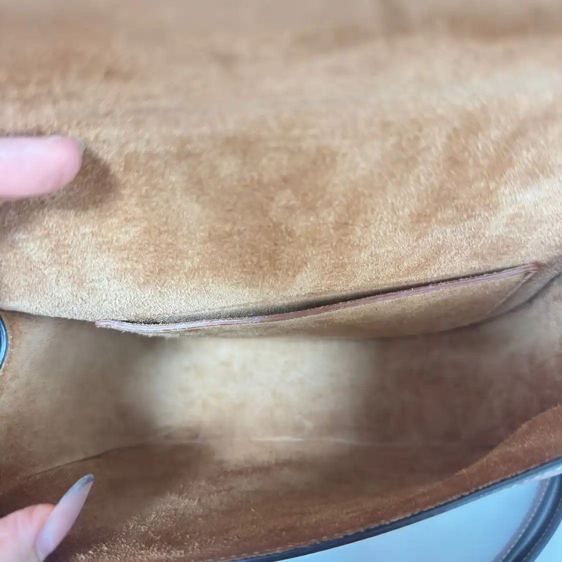 Celine CELINE FOLCO CUIR TRIOMPHE Small brown cowhide leather crossbody bag Size ONE SIZE - 7 Thumbnail