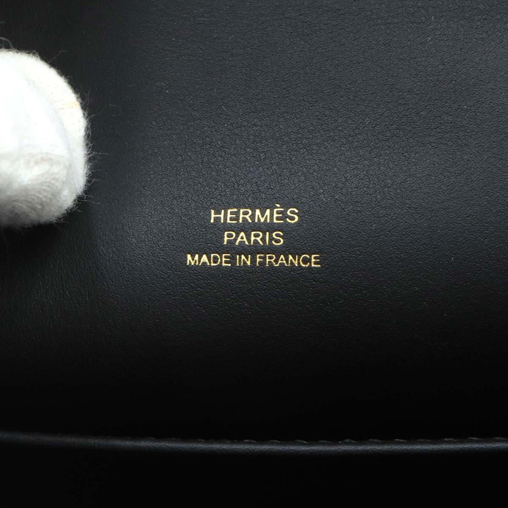 Hermes Hermes Pochette Kelly Swift Black Handbag with W stamp and gold hardware. Size ONE SIZE - 8 Thumbnail