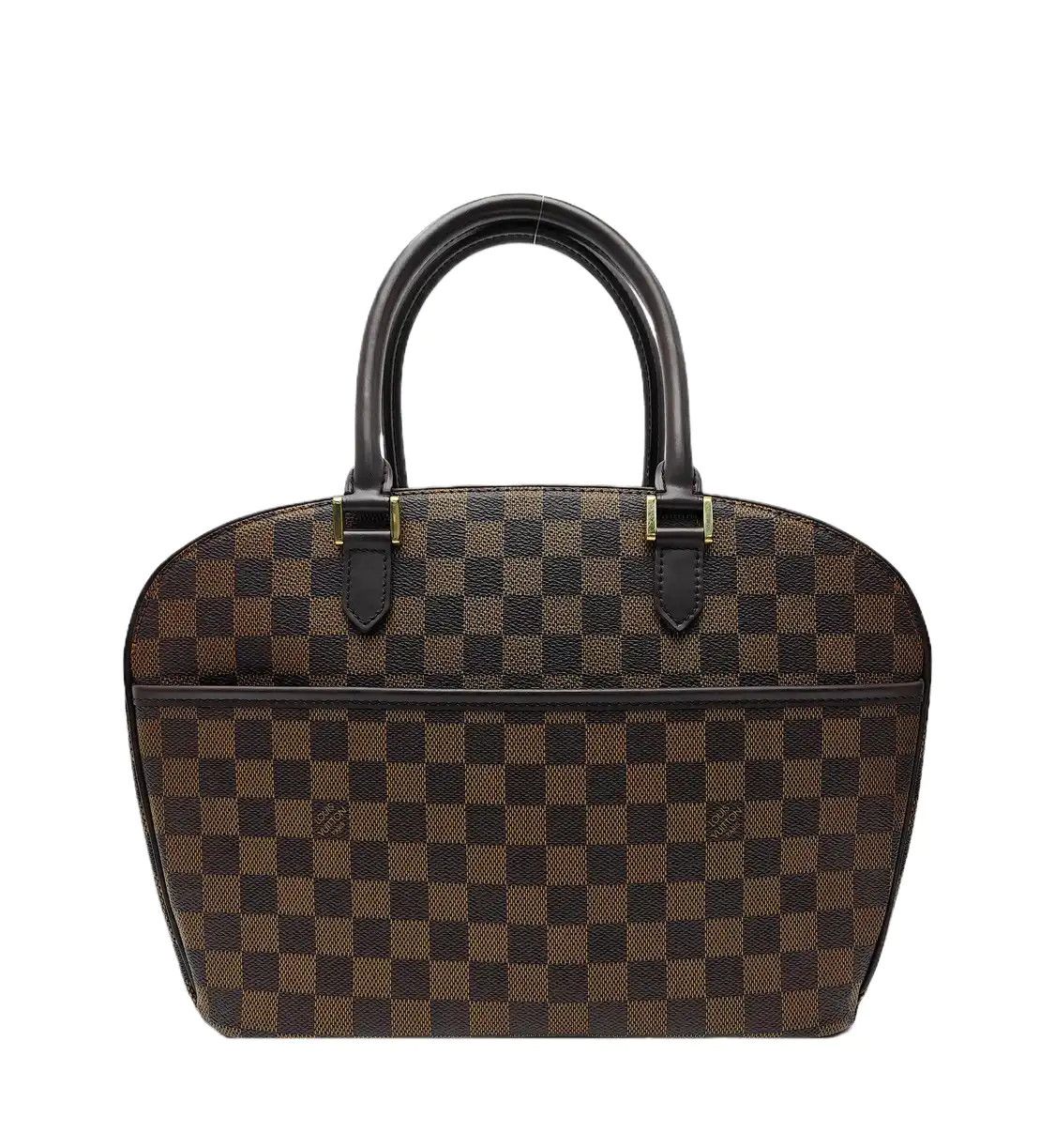 Louis Vuitton LOUIS VUITTON SARRIA HORIZONTAL brown coated canvas checkerboard handbag gold ha Size ONE SIZE - 2 Thumbnail