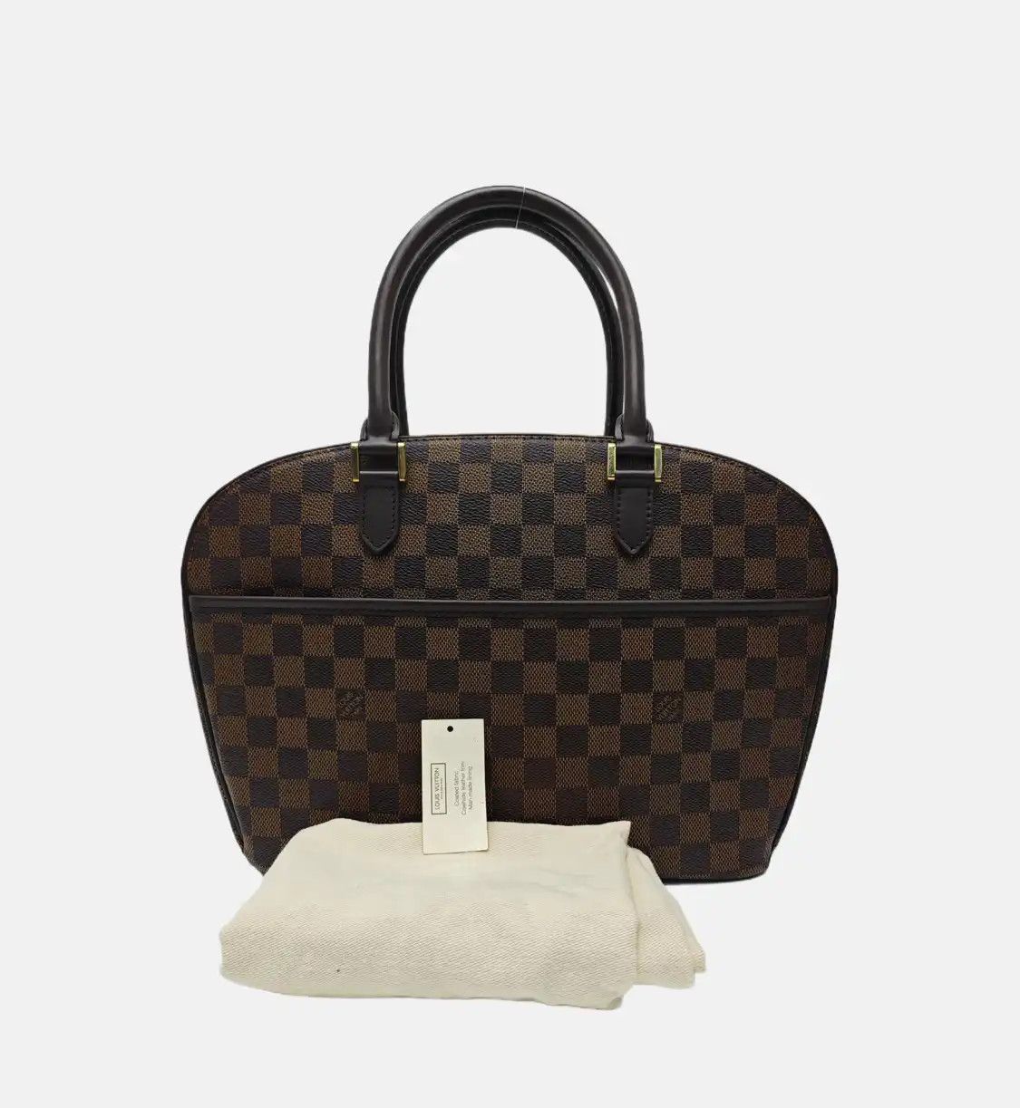 Louis Vuitton LOUIS VUITTON SARRIA HORIZONTAL brown coated canvas checkerboard handbag gold ha Size ONE SIZE - 9 Thumbnail