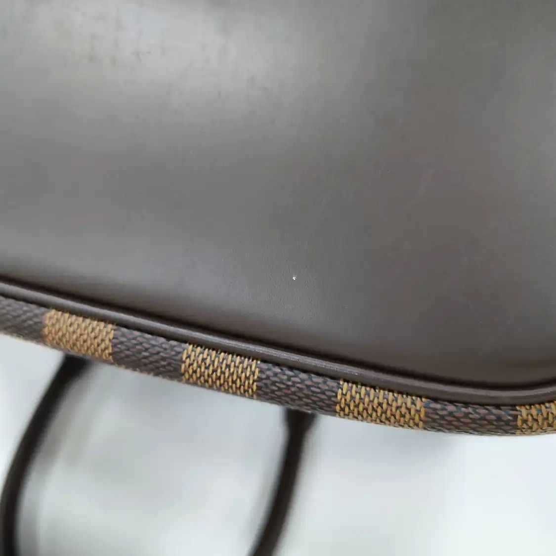 Louis Vuitton LOUIS VUITTON SARRIA HORIZONTAL brown coated canvas checkerboard handbag gold ha Size ONE SIZE - 10 Thumbnail