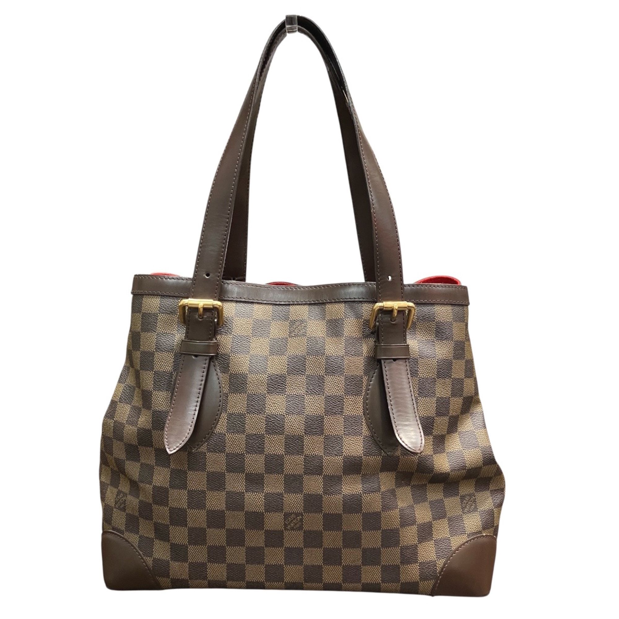 Louis Vuitton Louis Vuitton Hampstead MM Tote Bag, Damier Canvas, N51204 Size ONE SIZE - 2 Thumbnail