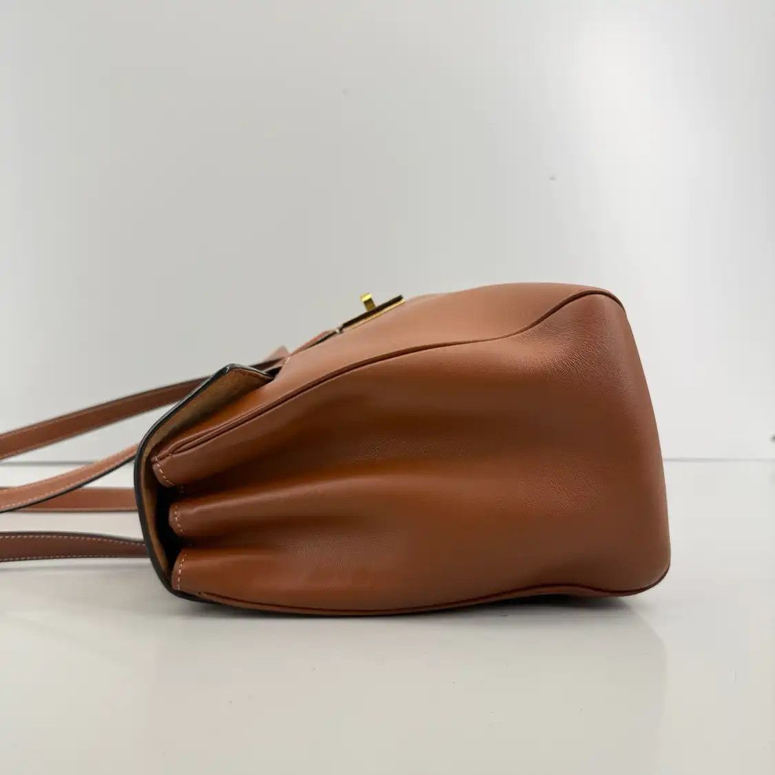 Celine CELINE 16 Medium brown cowhide leather shoulder bag Size ONE SIZE - 3 Thumbnail