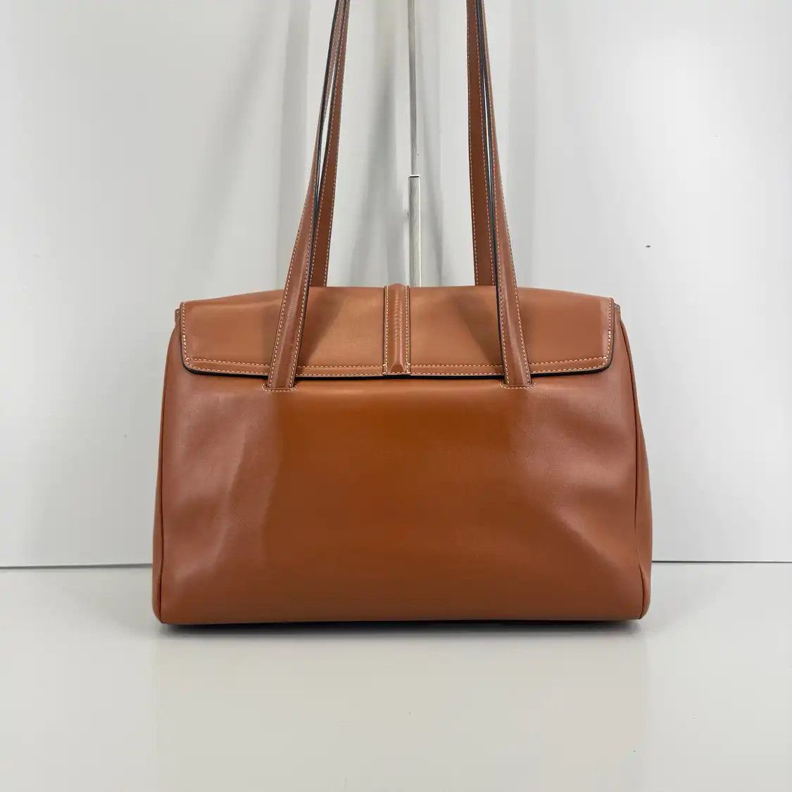 Celine CELINE 16 Medium brown cowhide leather shoulder bag Size ONE SIZE - 5 Thumbnail