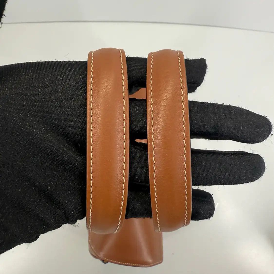 Celine CELINE 16 Medium brown cowhide leather shoulder bag Size ONE SIZE - 8 Thumbnail