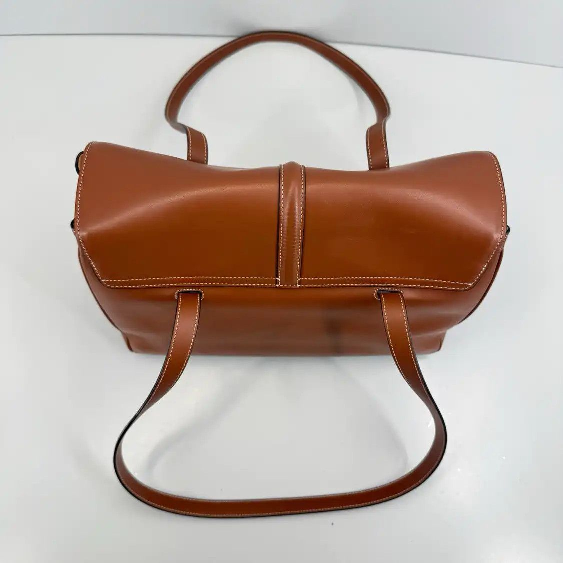 Celine CELINE 16 Medium brown cowhide leather shoulder bag Size ONE SIZE - 11 Thumbnail