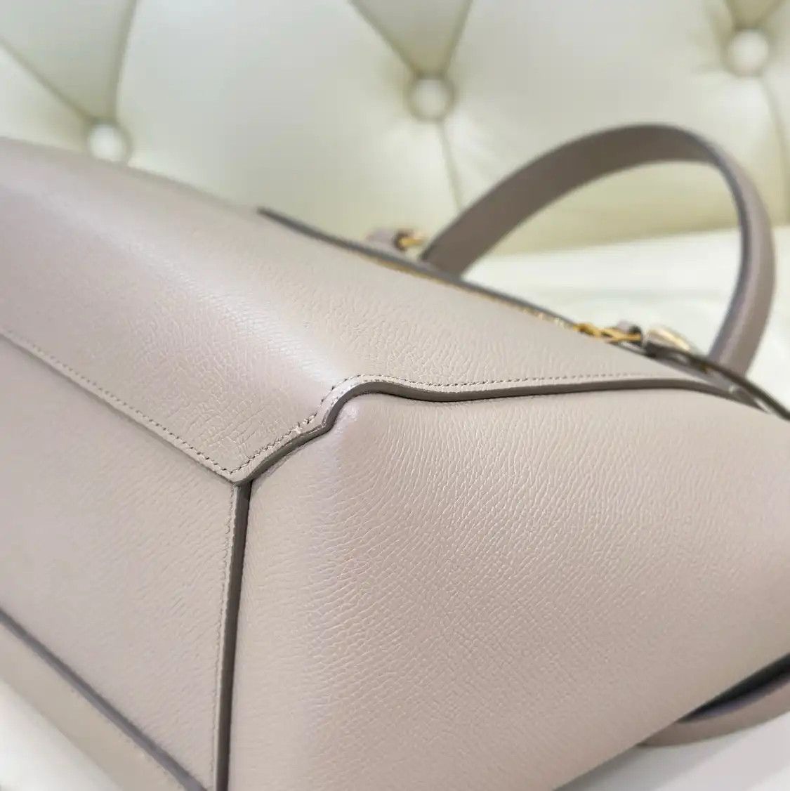 Celine CELINE BELT Micro khaki cowhide leather embossed celine belt bag handbag Size ONE SIZE - 9 Thumbnail