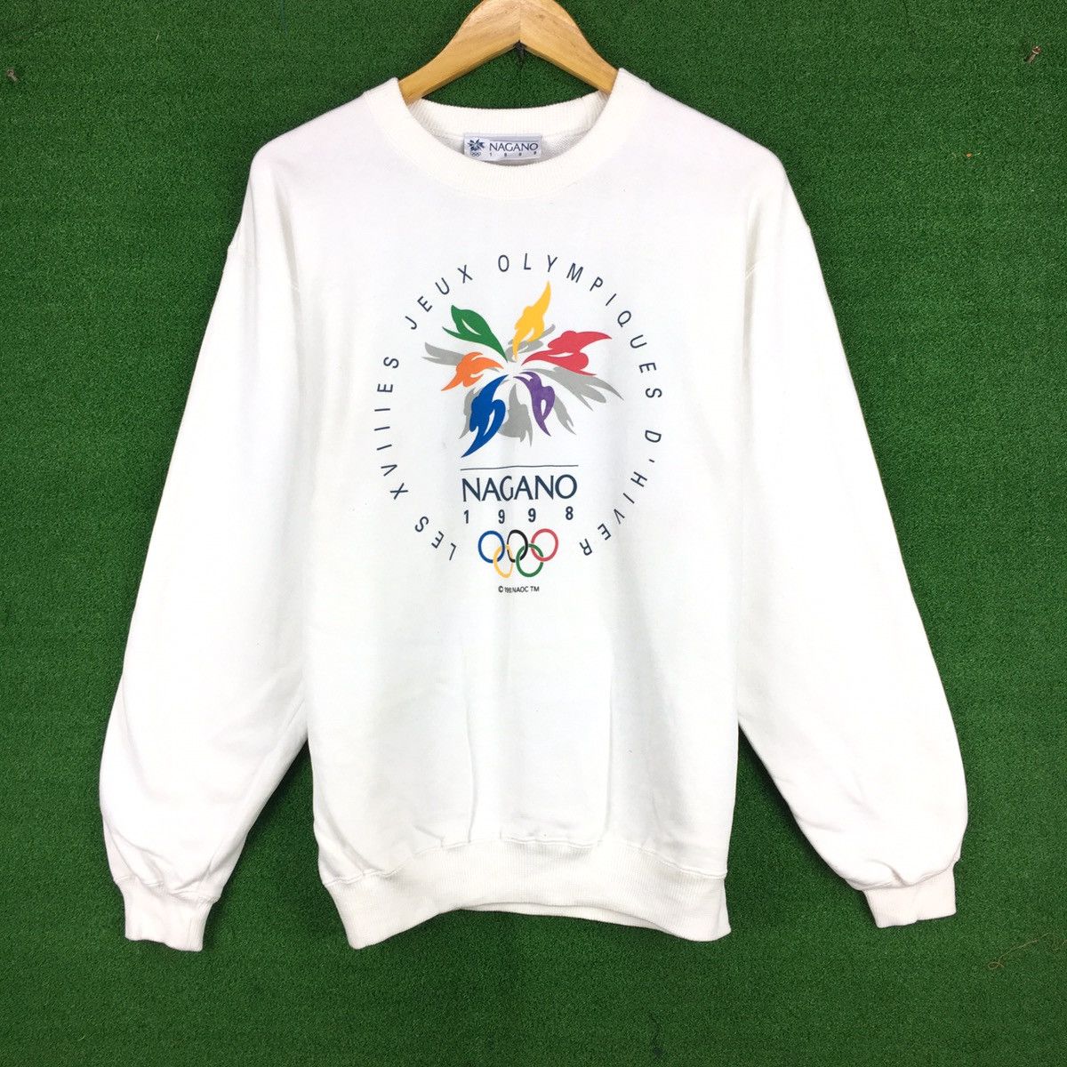 factory shoponline Vintage 90s Nagano Olympic Winter Game 1998 Sweatshirt |  www.fcbsudan.com