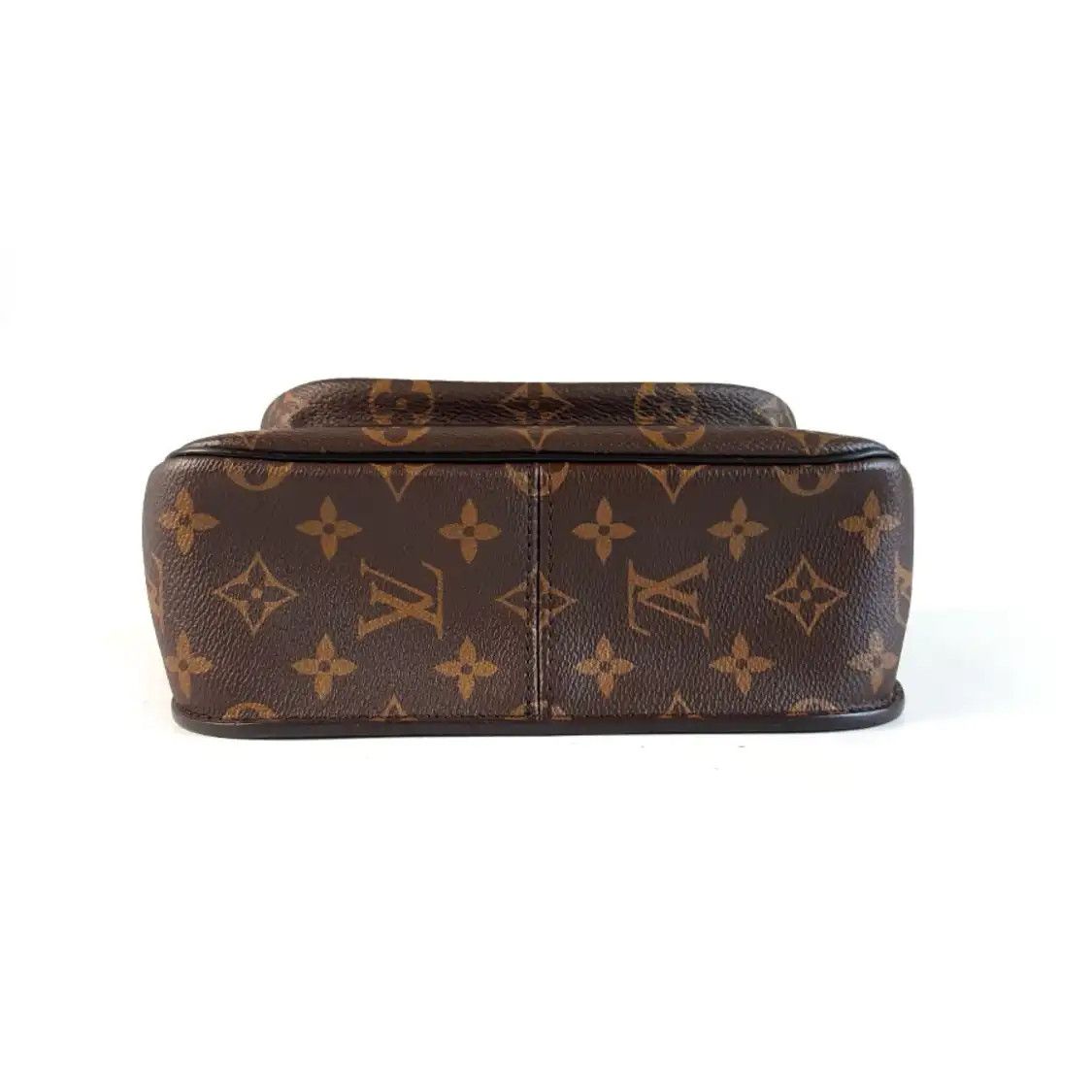 Louis Vuitton LOUIS VUITTON PASSY brown coated canvas monogram crossbody bag gold hardware Size ONE SIZE - 6 Thumbnail