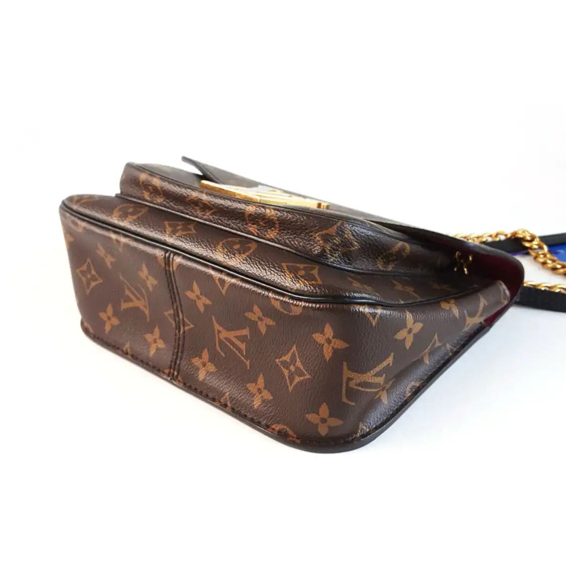 Louis Vuitton LOUIS VUITTON PASSY brown coated canvas monogram crossbody bag gold hardware Size ONE SIZE - 4 Thumbnail