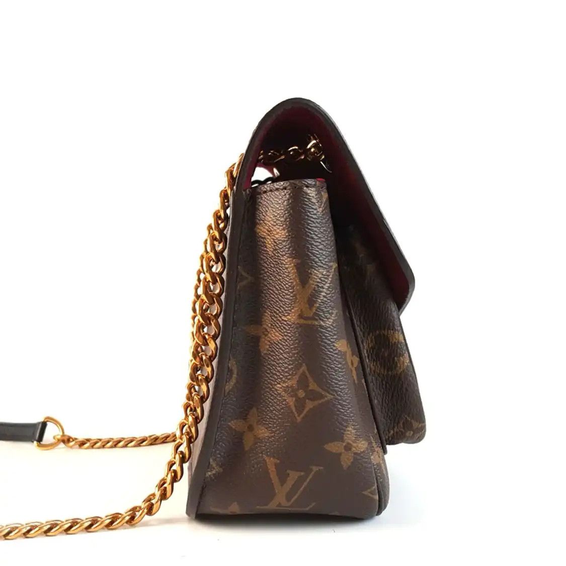 Louis Vuitton LOUIS VUITTON PASSY brown coated canvas monogram crossbody bag gold hardware Size ONE SIZE - 3 Thumbnail