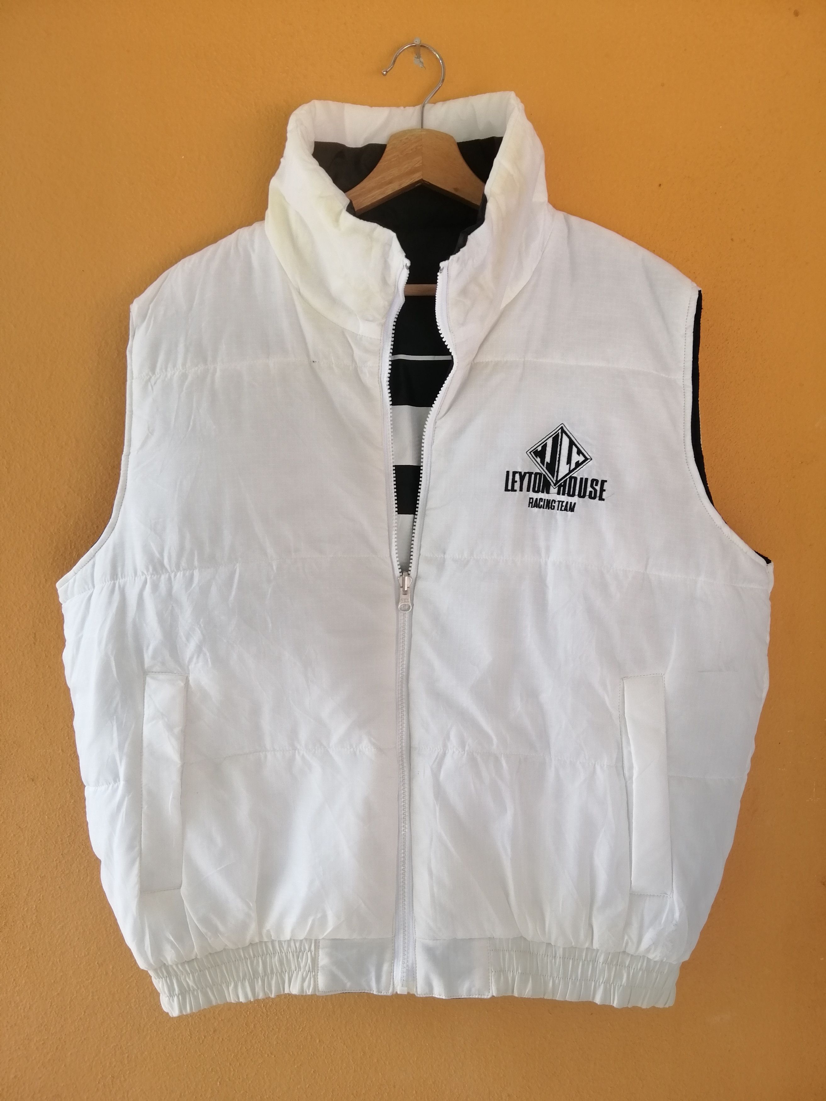 Gear for Sports Vintage Leyton House Racing Team Reversible Vest Jacket Size US L / EU 52-54 / 3 - 6 Thumbnail