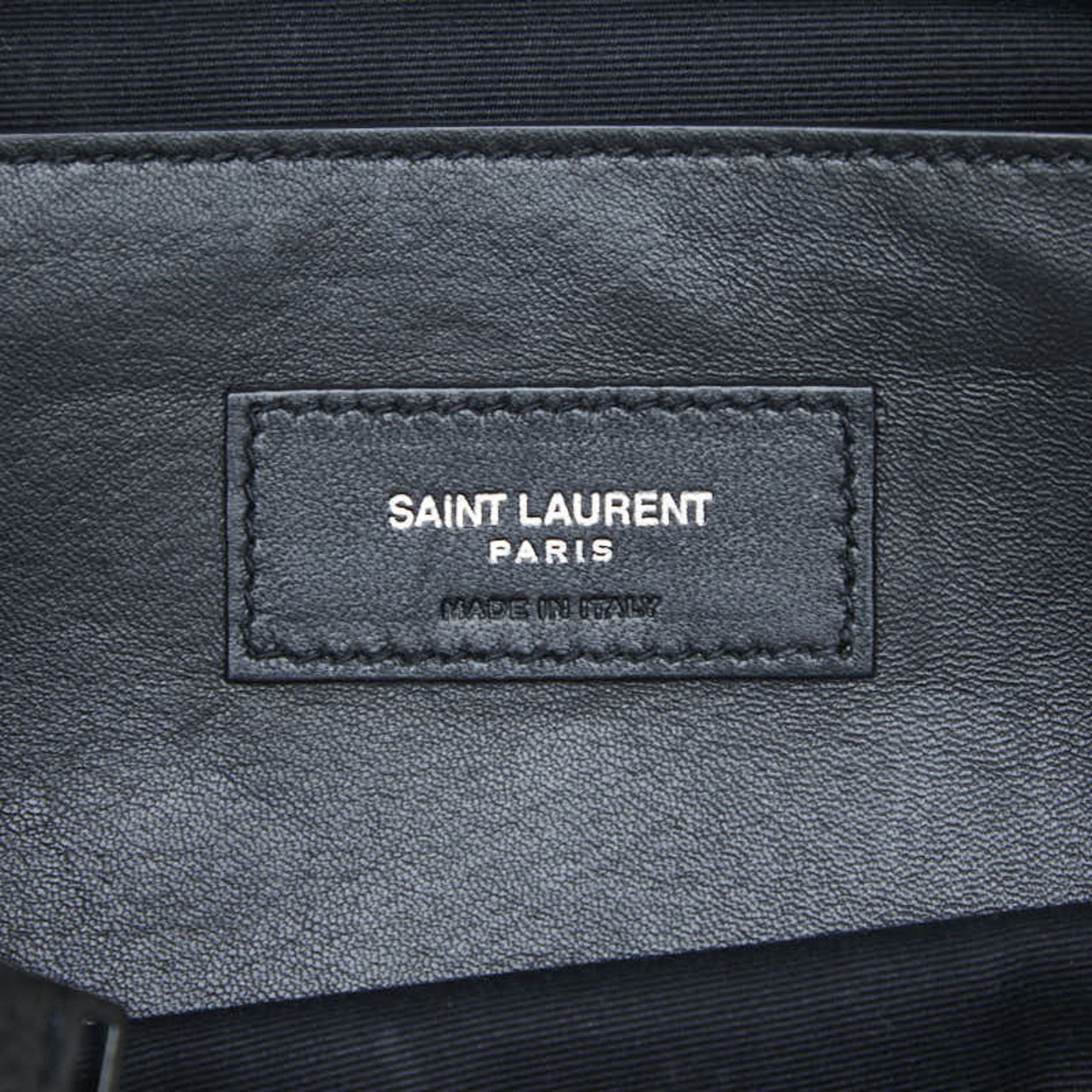 Saint Laurent Paris Saint Laurent YSL Logo West Hollywood Crossbody Chain Shoulder Bag 574106 Black Leather Women's SAINT LAURENT Size ONE SIZE - 7 Thumbnail