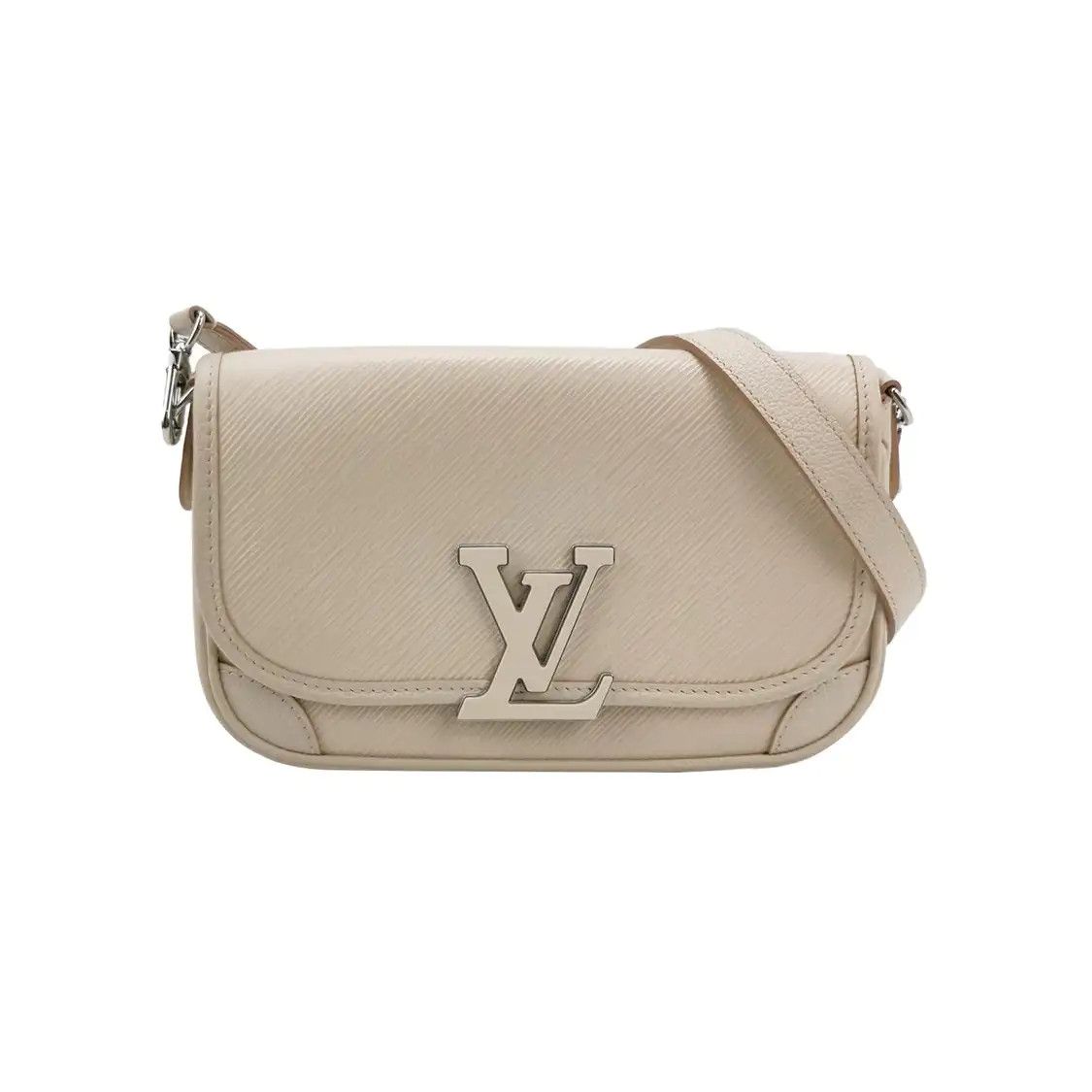 Louis Vuitton LOUIS VUITTON BUCI whiteEPI cowhide leather wave pattern shoulder bag silver har Size ONE SIZE - 2 Thumbnail
