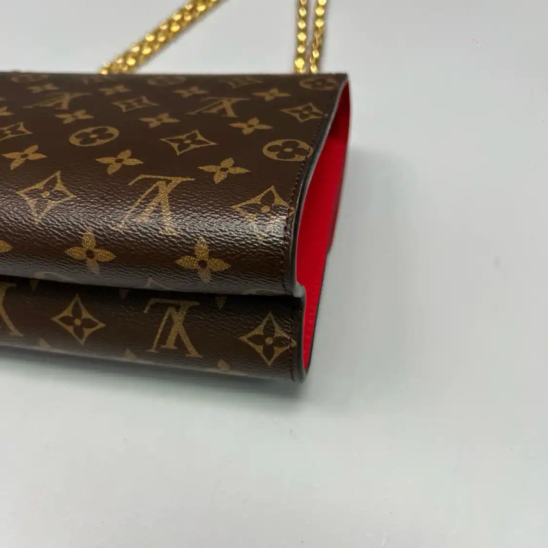 Louis Vuitton LOUIS VUITTON VICTOIRE brown coated canvas monogram shoulder bag gold hardware Size ONE SIZE - 10 Thumbnail