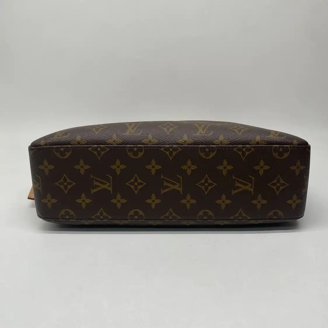 Louis Vuitton LOUIS VUITTON SLOUCHY brown coated canvas monogram shoulder bag gold hardware Size ONE SIZE - 6 Thumbnail