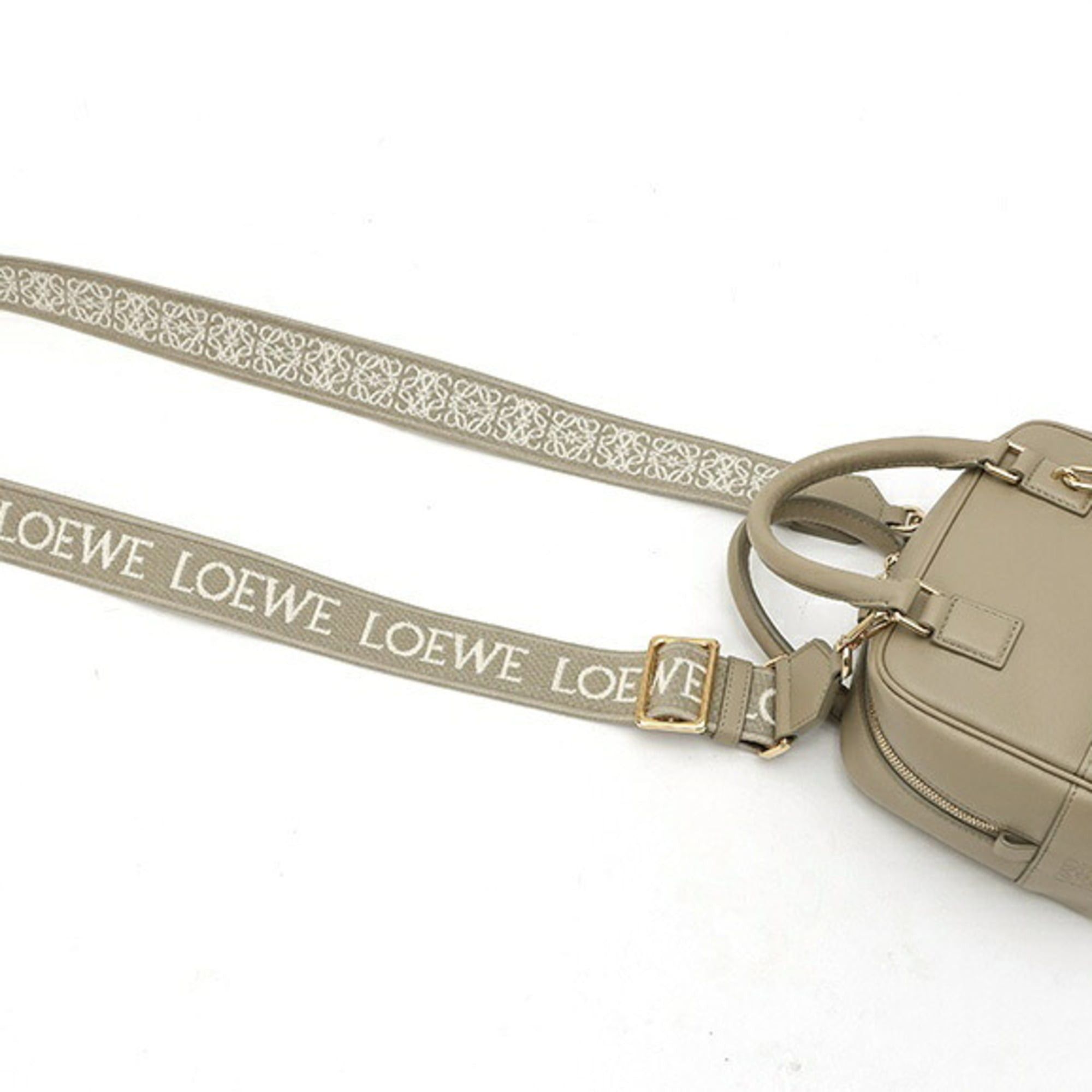 Loewe Loewe Amazona 16 Square Bag A039N21X01 Napa Calf Leather Clay Green Size ONE SIZE - 2 Thumbnail