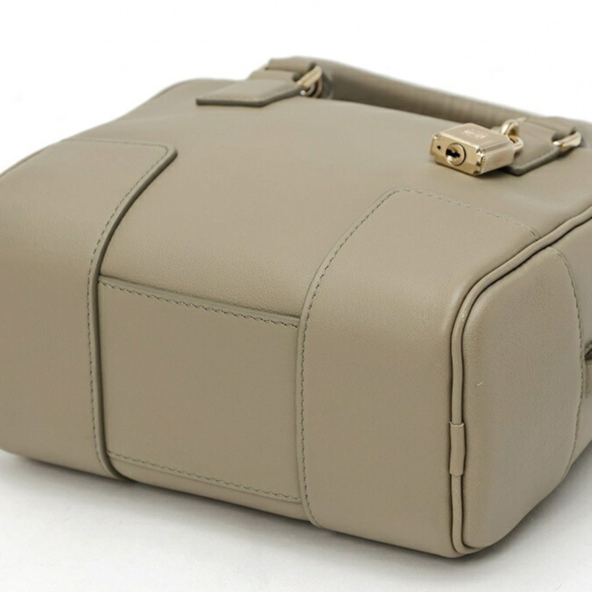 Loewe Loewe Amazona 16 Square Bag A039N21X01 Napa Calf Leather Clay Green Size ONE SIZE - 4 Thumbnail
