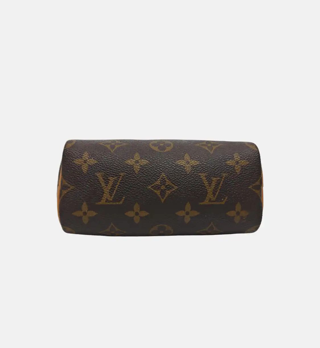 Louis Vuitton LOUIS VUITTON SPEEDY Nano brown coated canvas monogram Boston bag shoulder bag h Size ONE SIZE - 7 Thumbnail